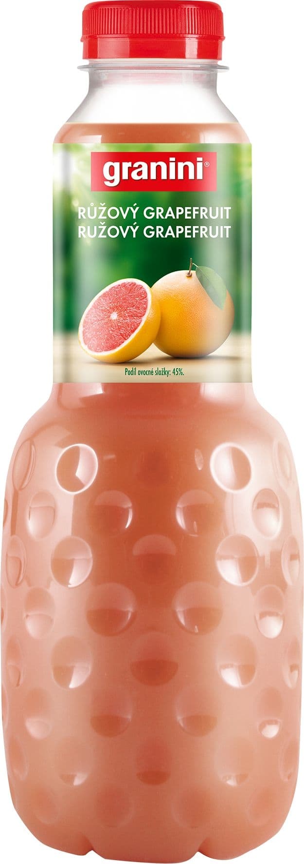 Granini růžový grapefruit pet 1 l