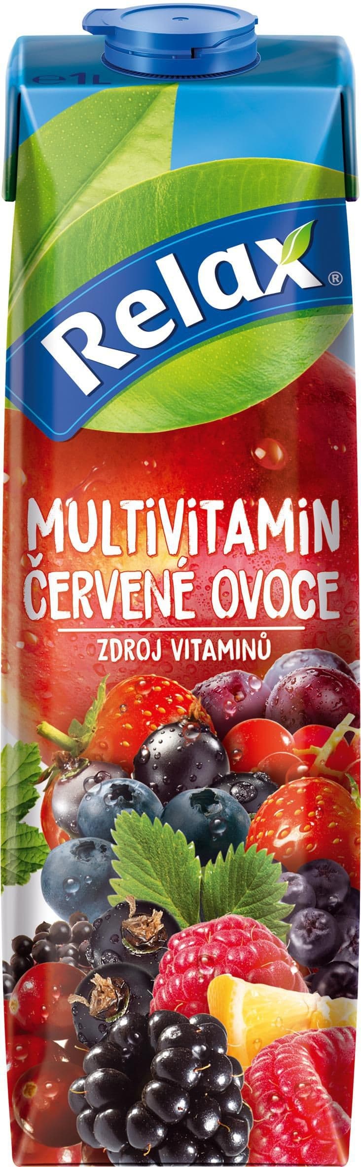 Relax Červený multivitamín 1 l