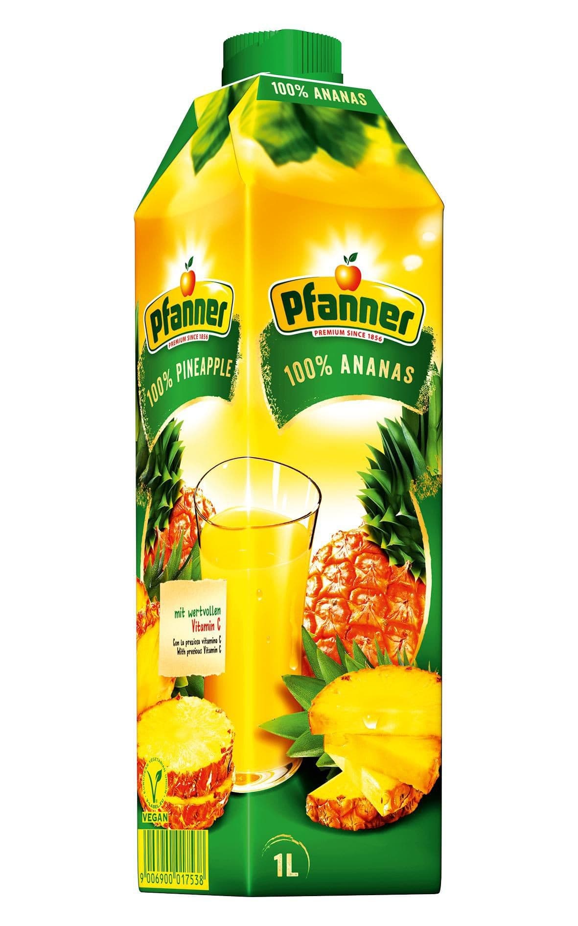 Pfanner Ananas 100% 1L