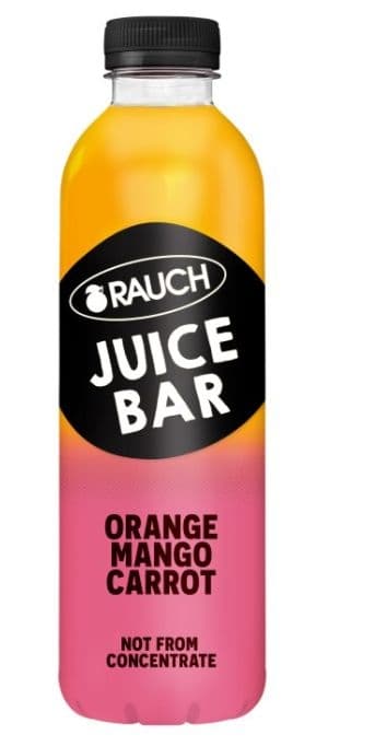 Rauch Juice Bar mango, pomeranč, mrkev 100% 800ml