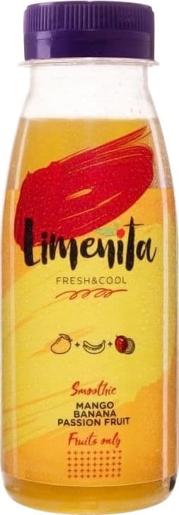 Limeňita Fresh & Cool Smoothie mango, banán & maracuja 250 ml