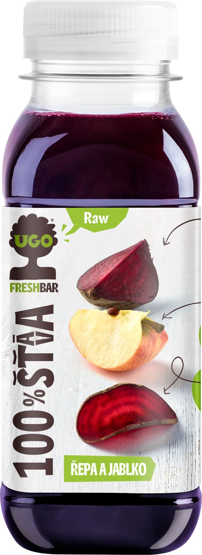 Ugo Červená řepa/jablko 250 ml