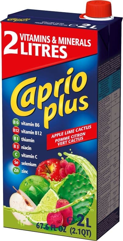 Caprio příchuť Jablko,Limetka, KAKTUS  2L CB