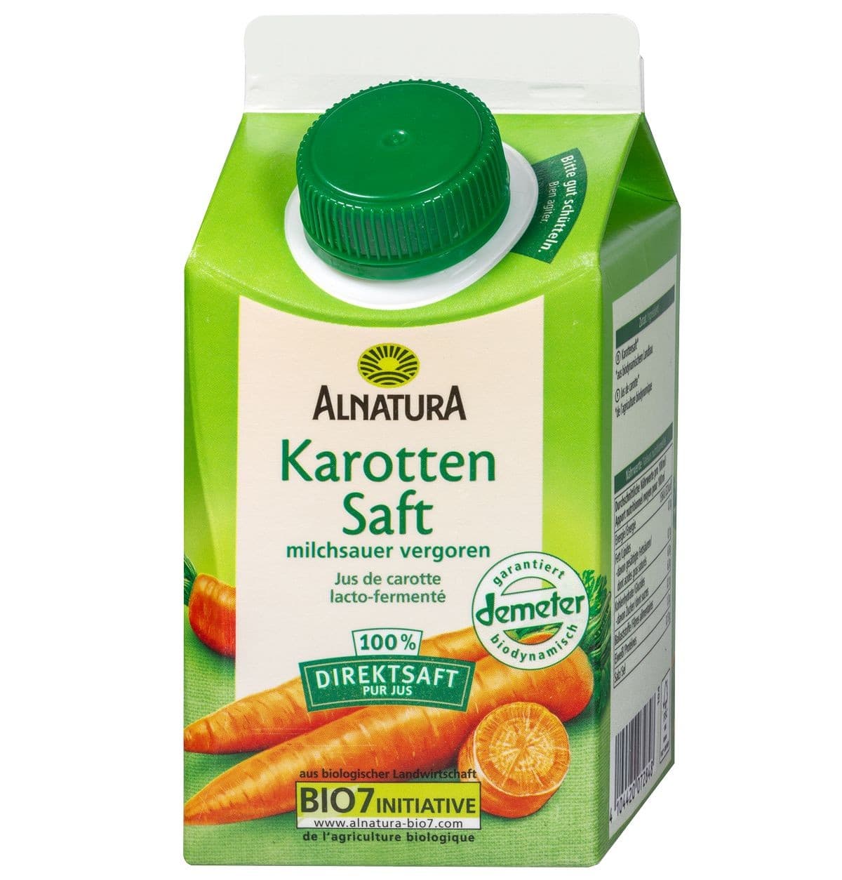 Alnatura BIO Mrkvová šťáva 500 ml