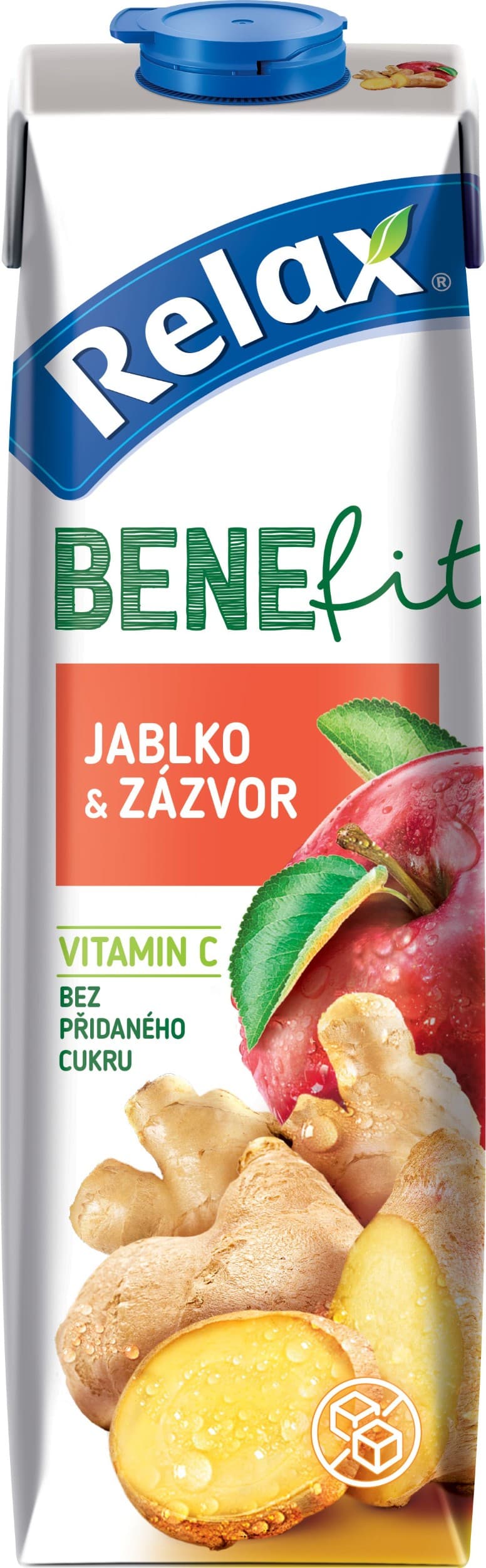Relax Benefit Jablko, Zázvor 1l