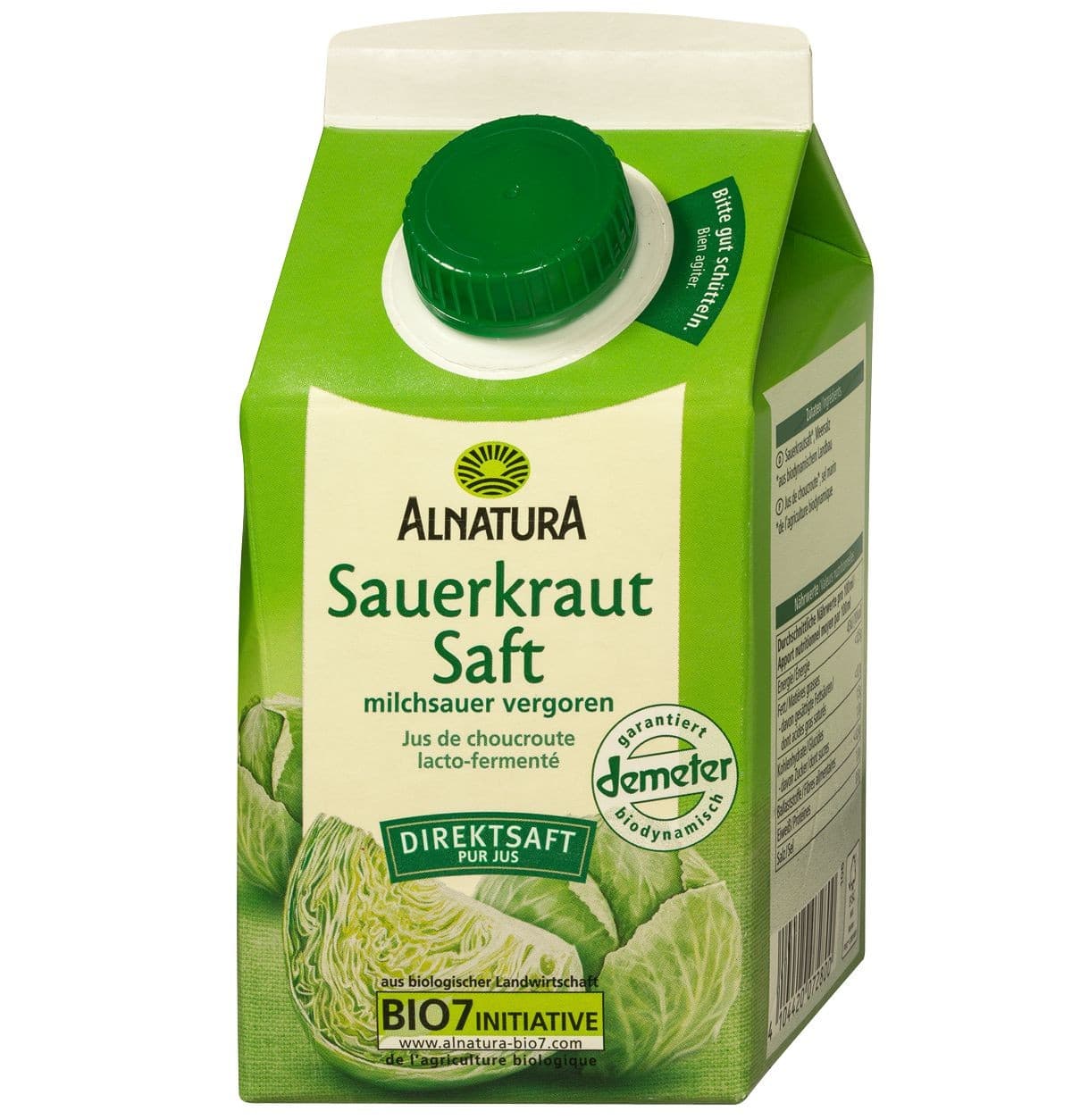 Alnatura BIO Šťáva z kysaného zelí 500 ml