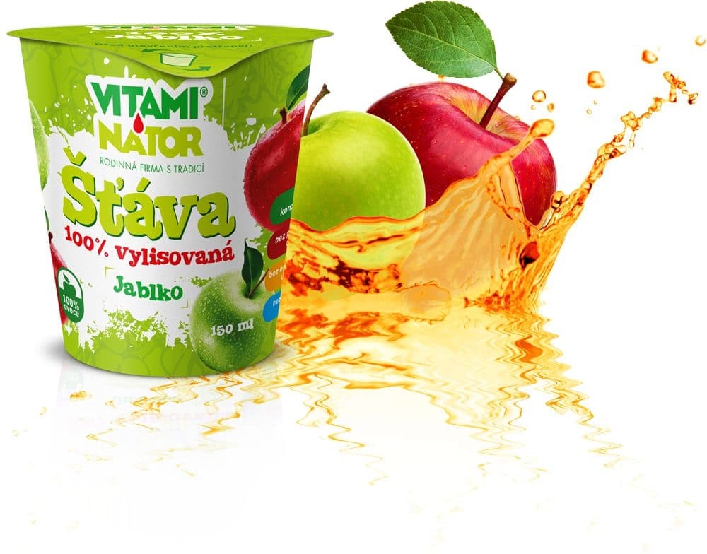 Vitaminátor 100% šťáva jablko 150ml