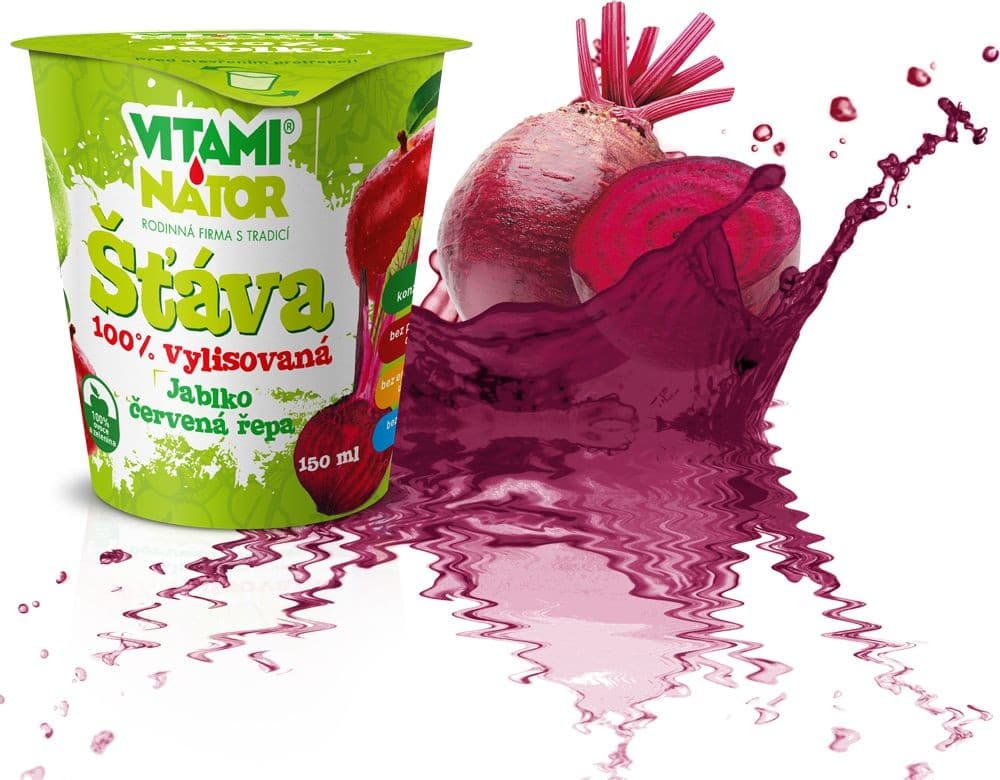 Vitaminátor 100% šťáva jablko-červená řepa 150ml