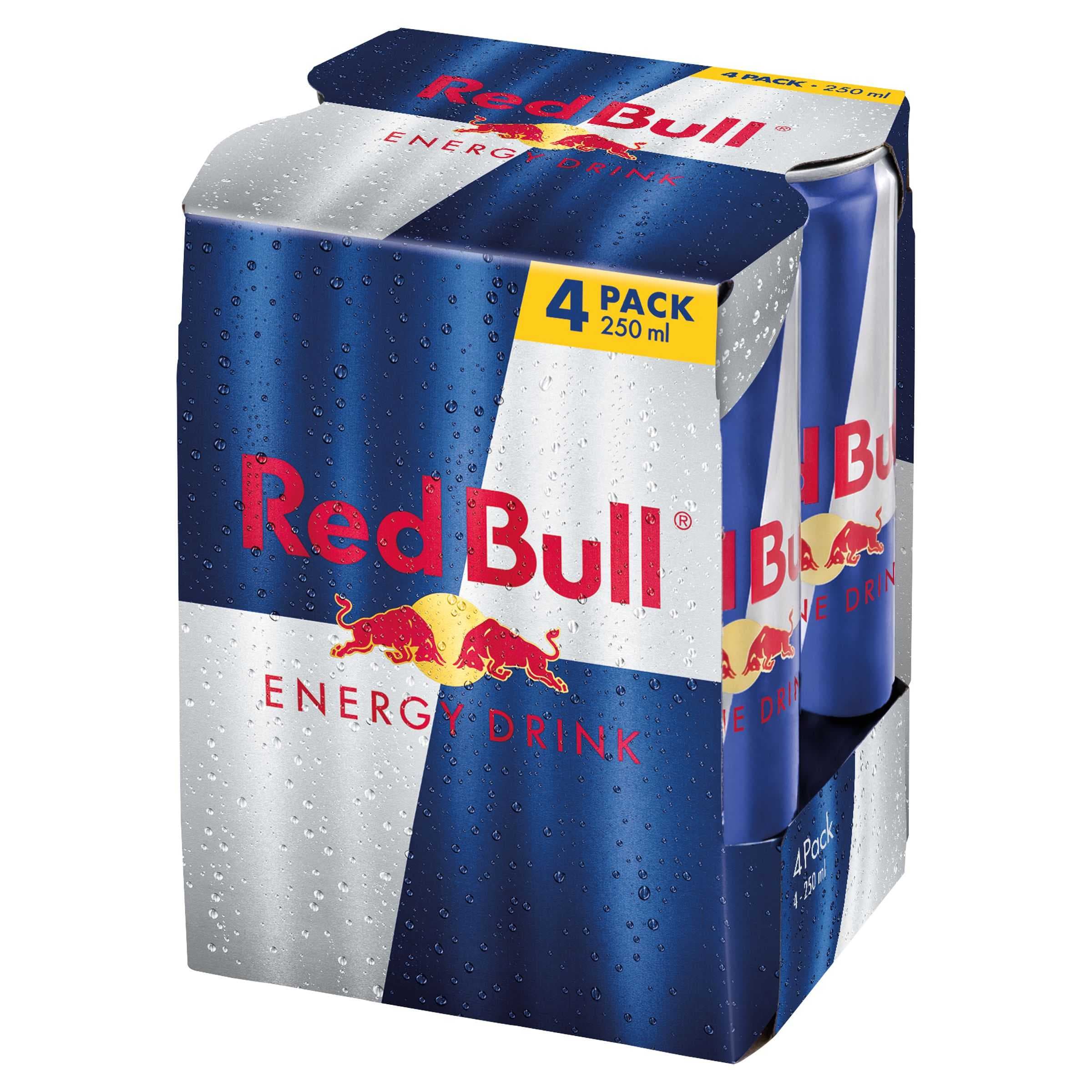 Red Bull Energy drink 4 x 0,25 l