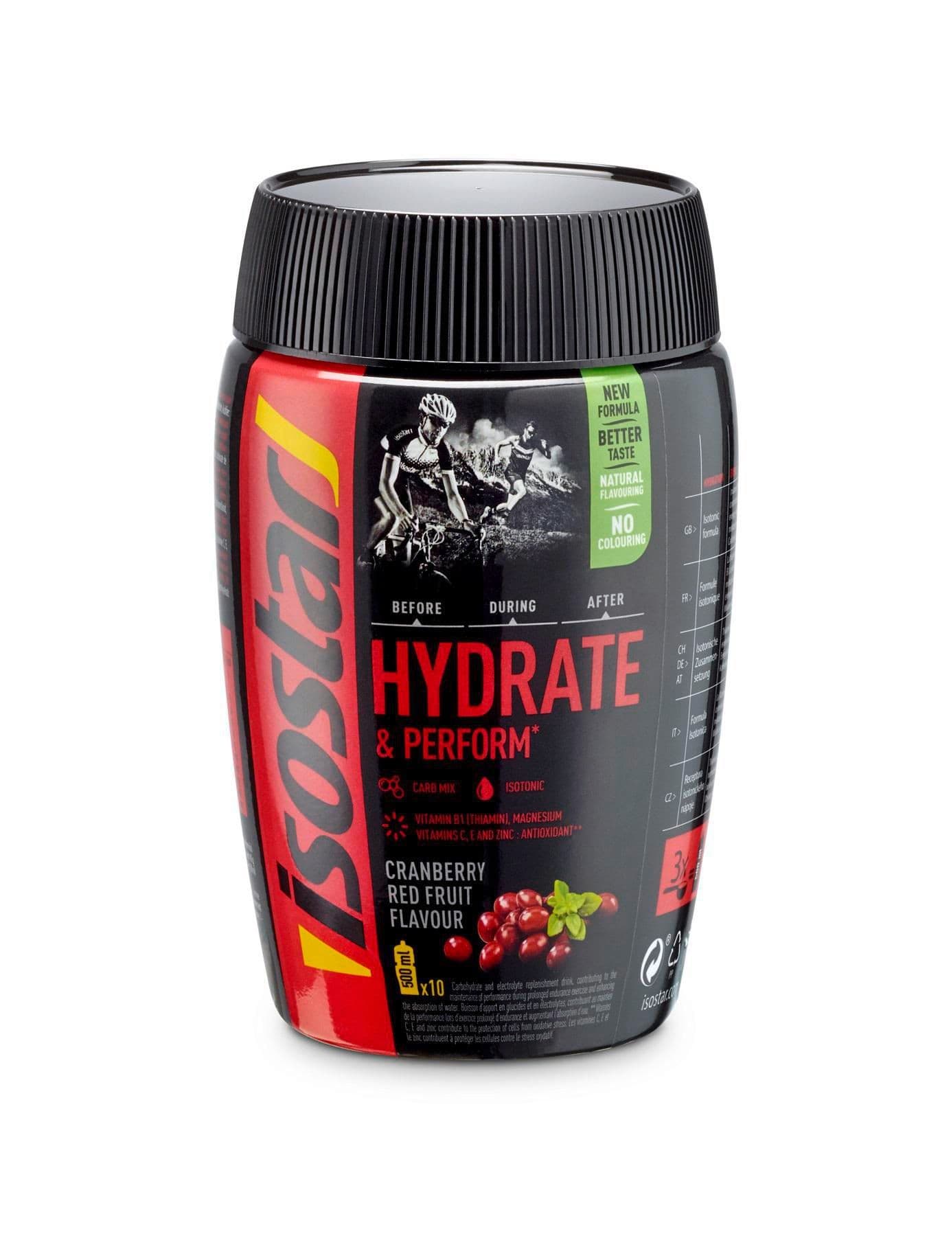 Isostar Hydrate & Perform prášek brusinka 400 g