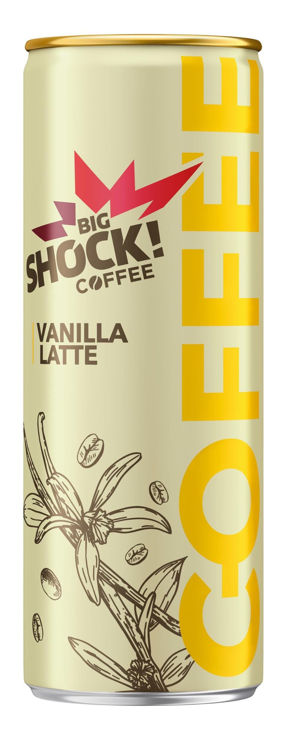 Big Shock! Coffee Vanilla Latte 250ml