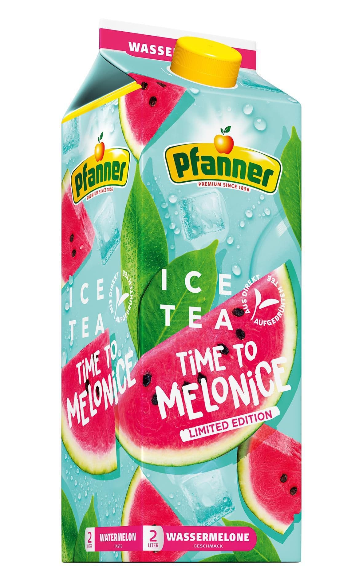 Pfanner Ledový čaj příchuť Meloun 2L