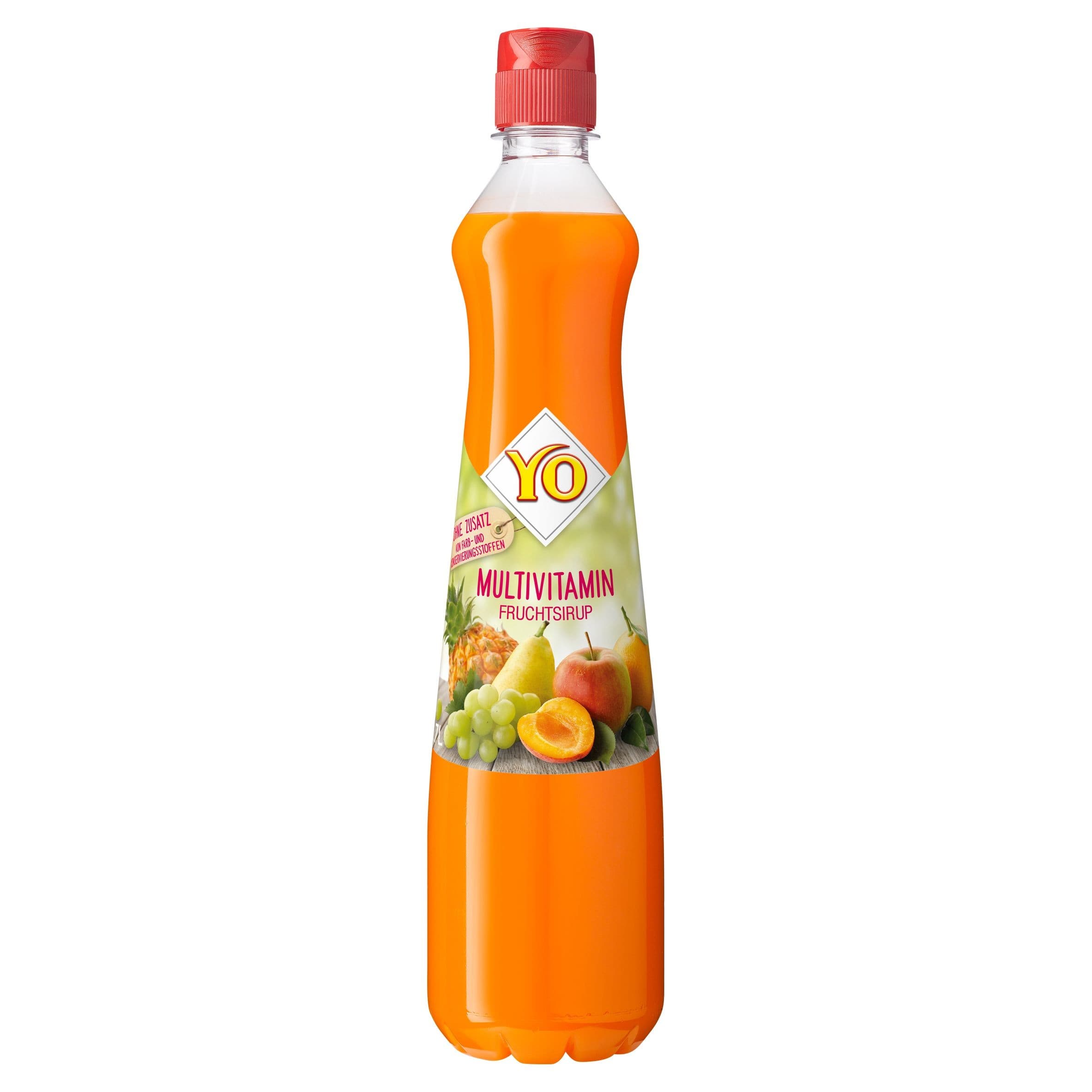 YO Multivitamínový sirup z více druhů ovoce 0,7 l