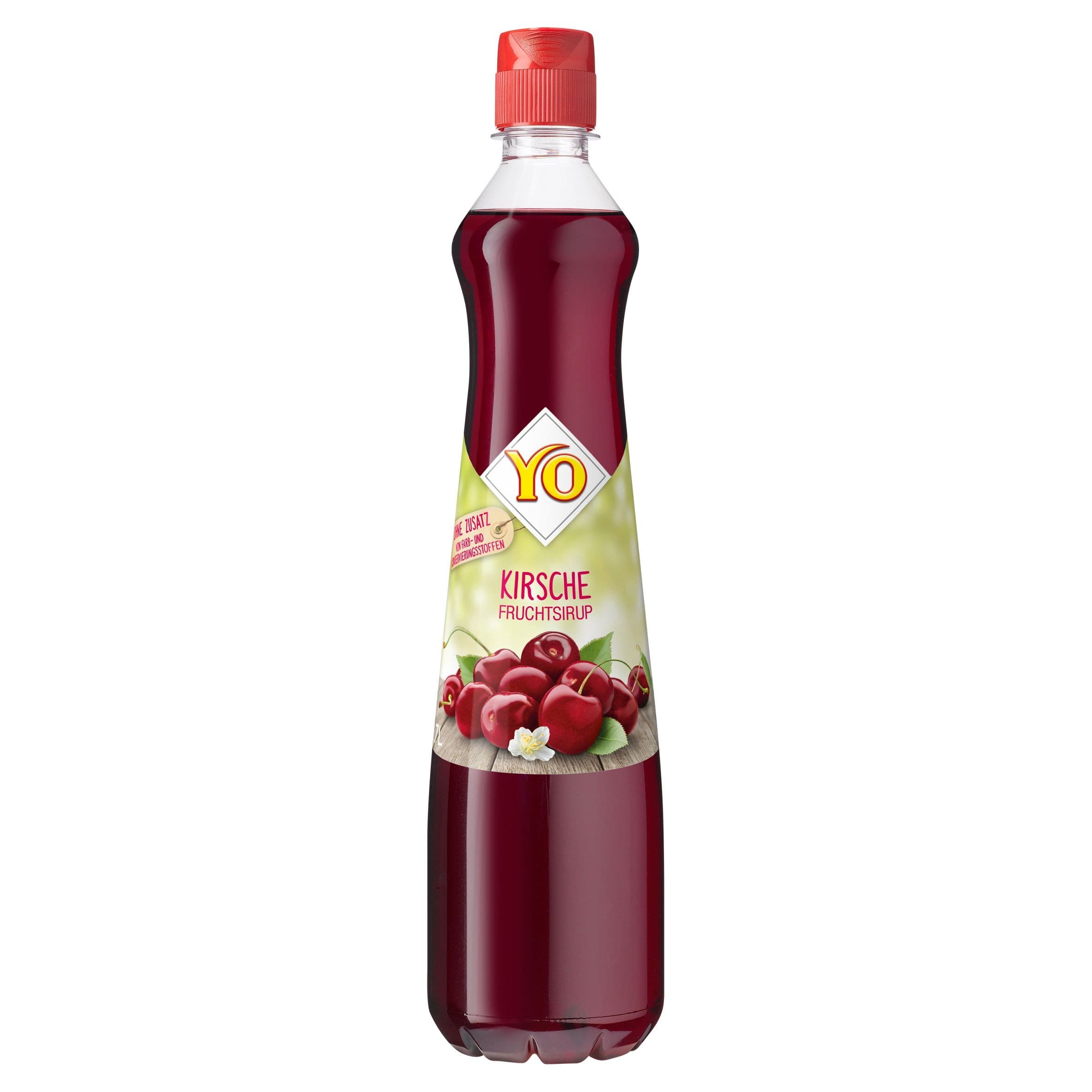 YO Ovocný sirup z třešní 0,7 l
