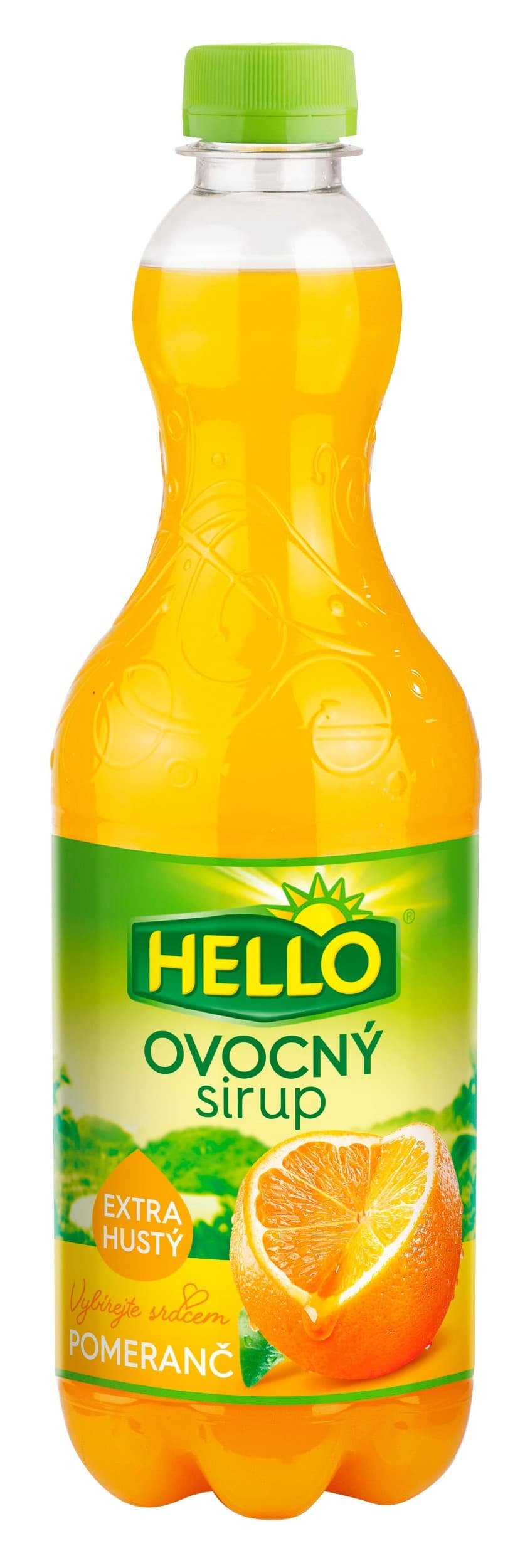 Hello Ovocný sirup pomeranč 0,7 l