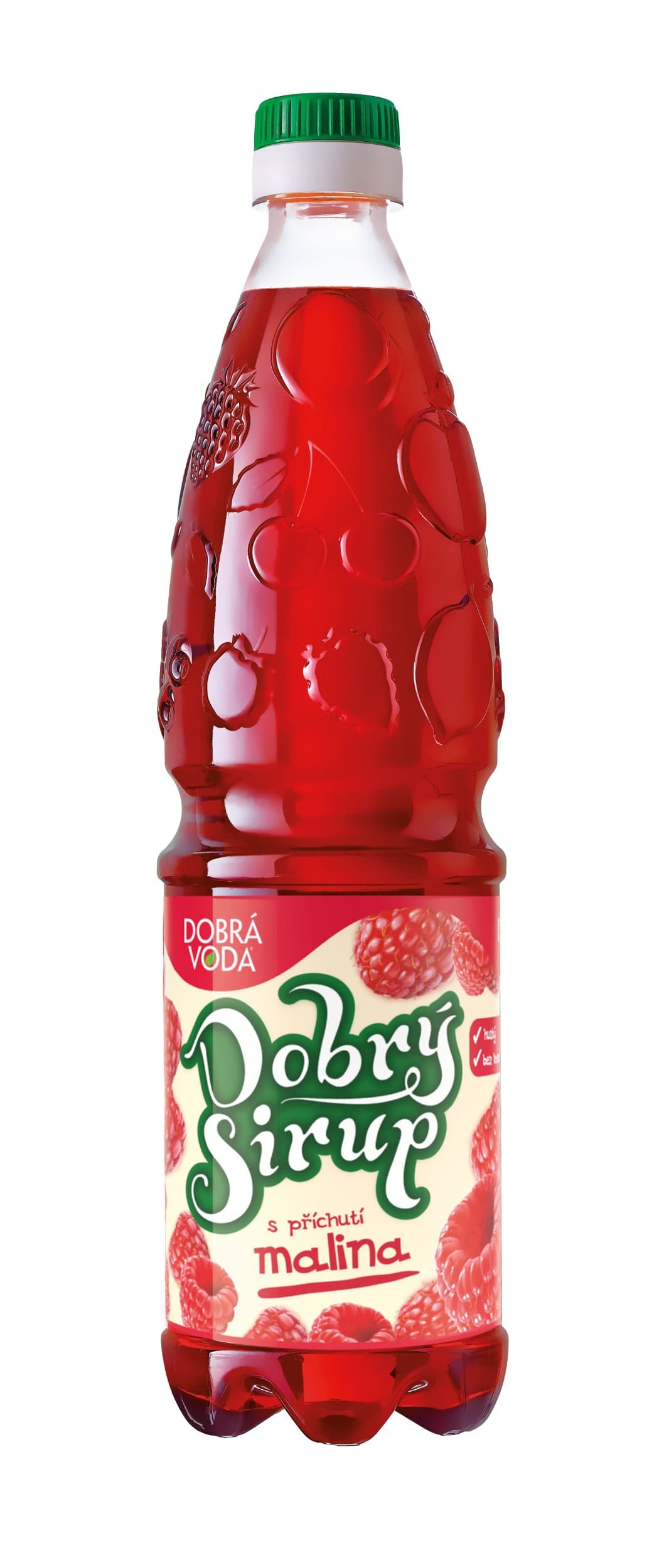 Dobrá Voda Dobrý Sirup s příchutí malina 0,7 l