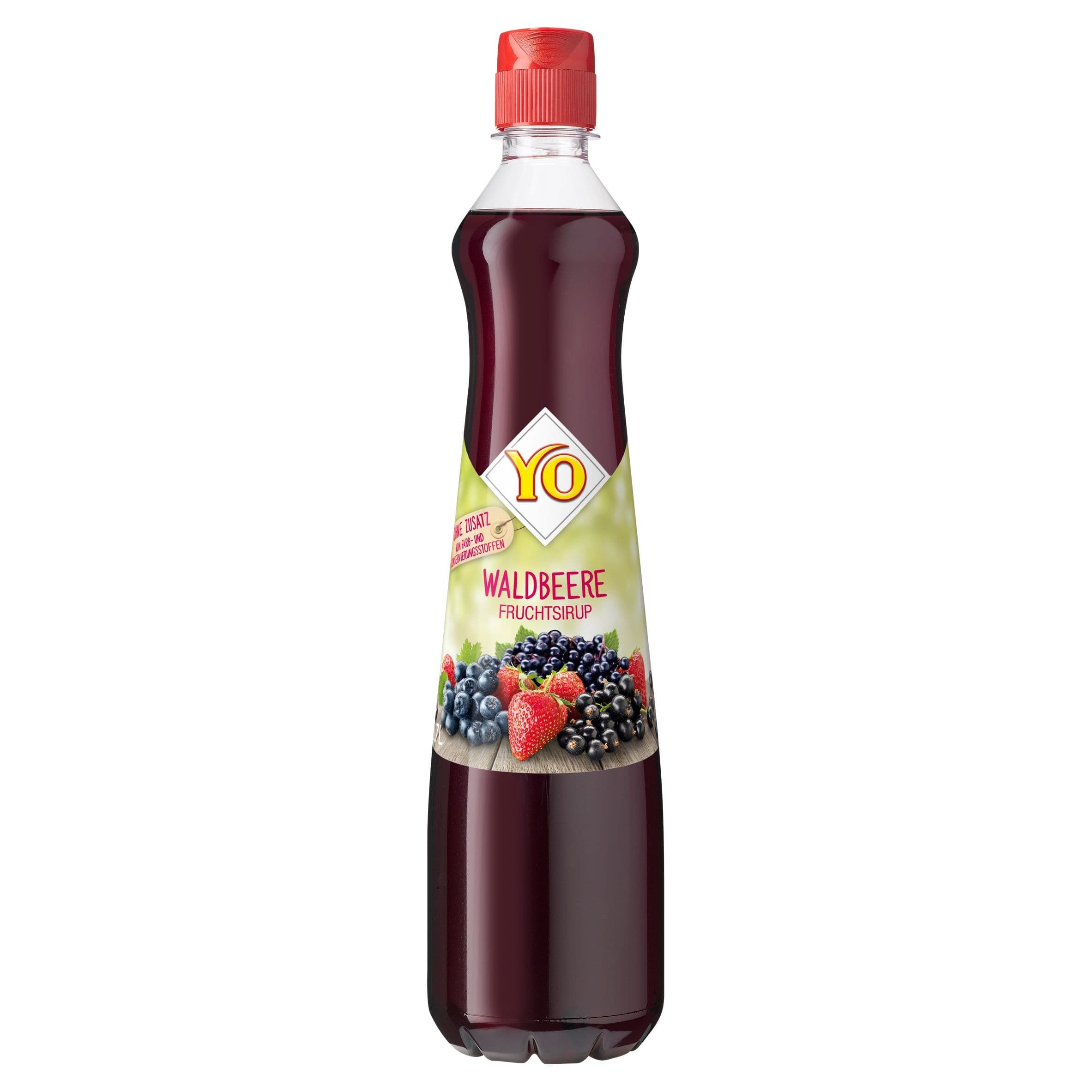 YO Ovocný sirup z lesních plodů 0,7 l