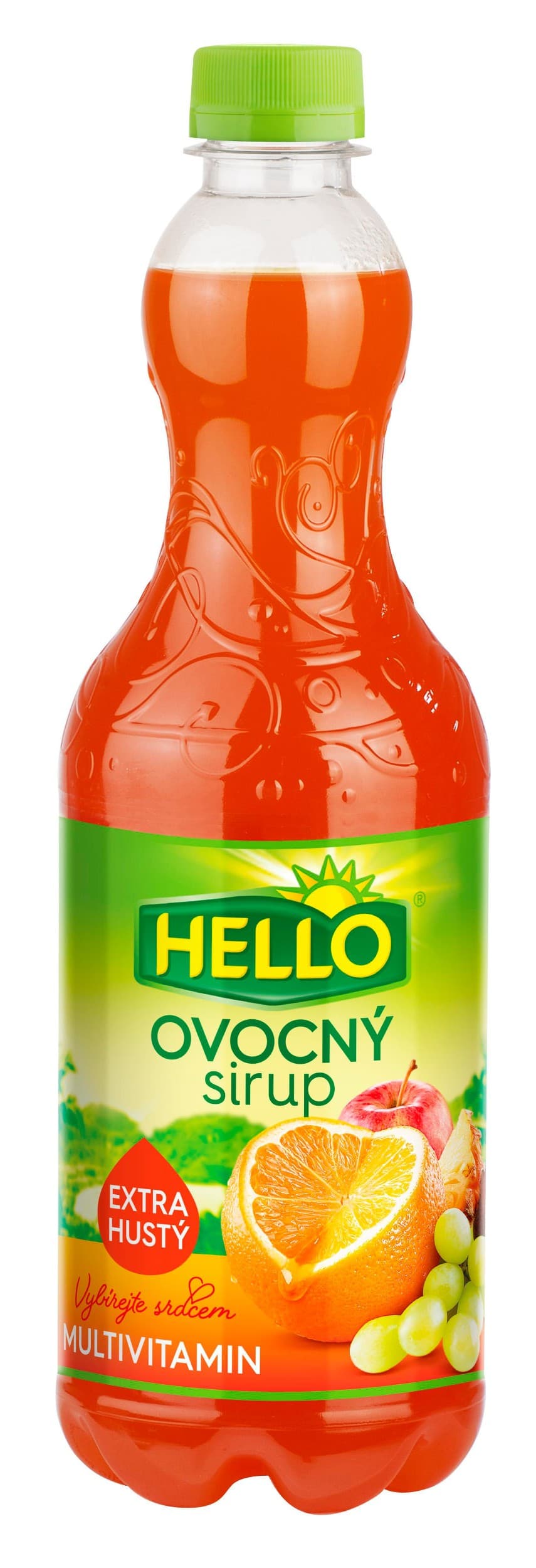 Hello Ovocný sirup multivitamin 0,7 l