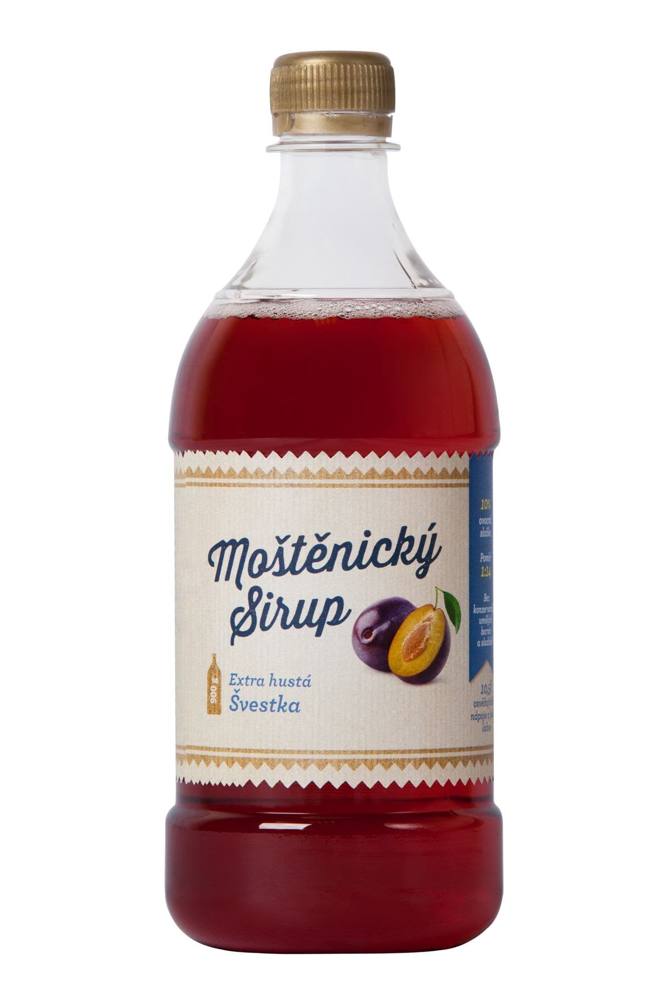 Moštěnický sirup Švestka 0,7 l