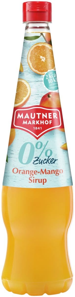 Sirup 0% cukr pomeranč-mango 0,7 l