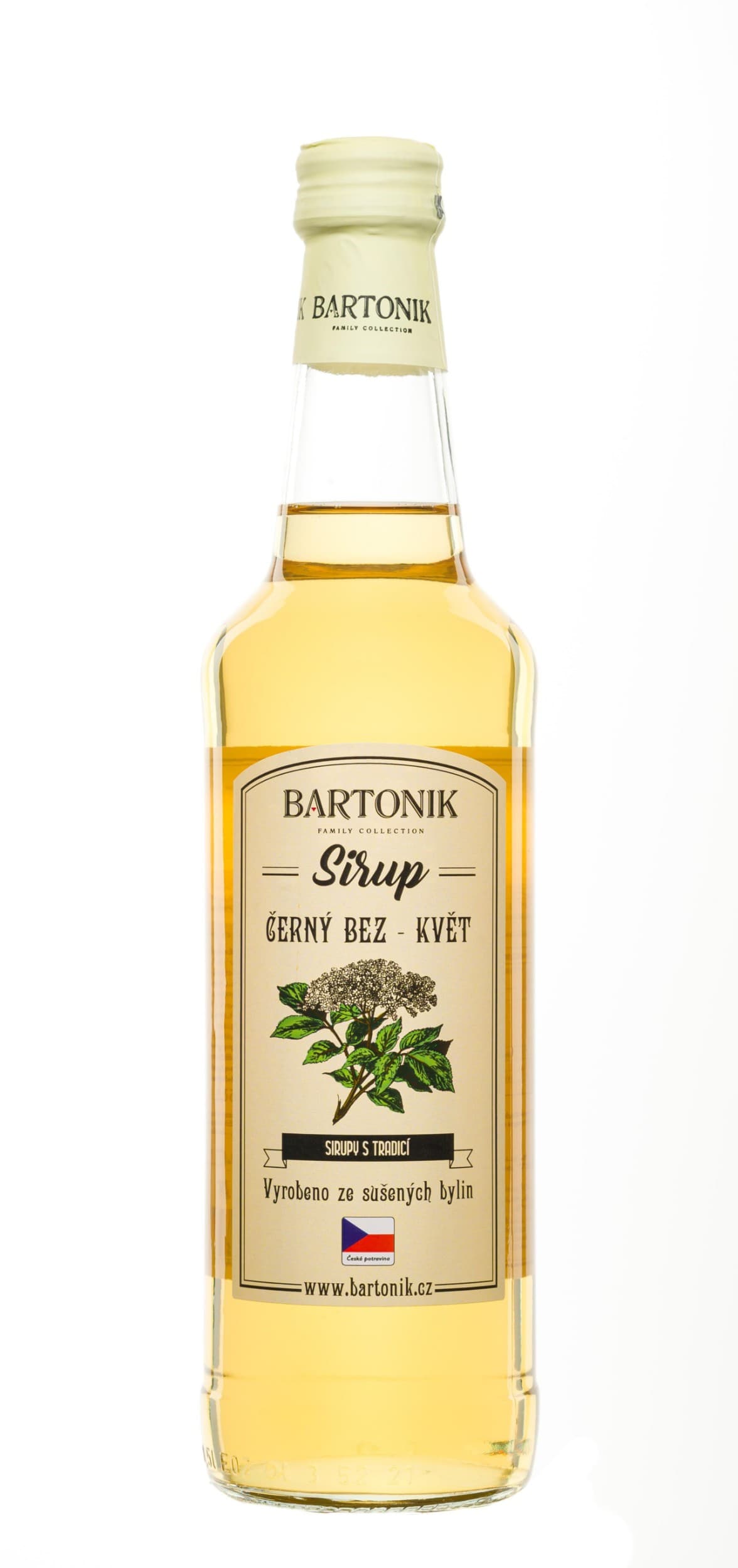 Bartonik Sirup černý bez - květ 0,5l