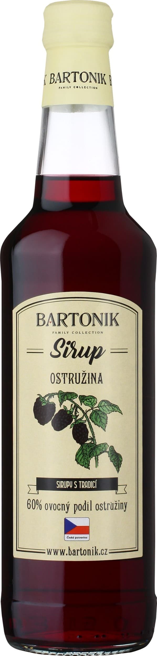 Bartonik Sirup ostružina 0,5l
