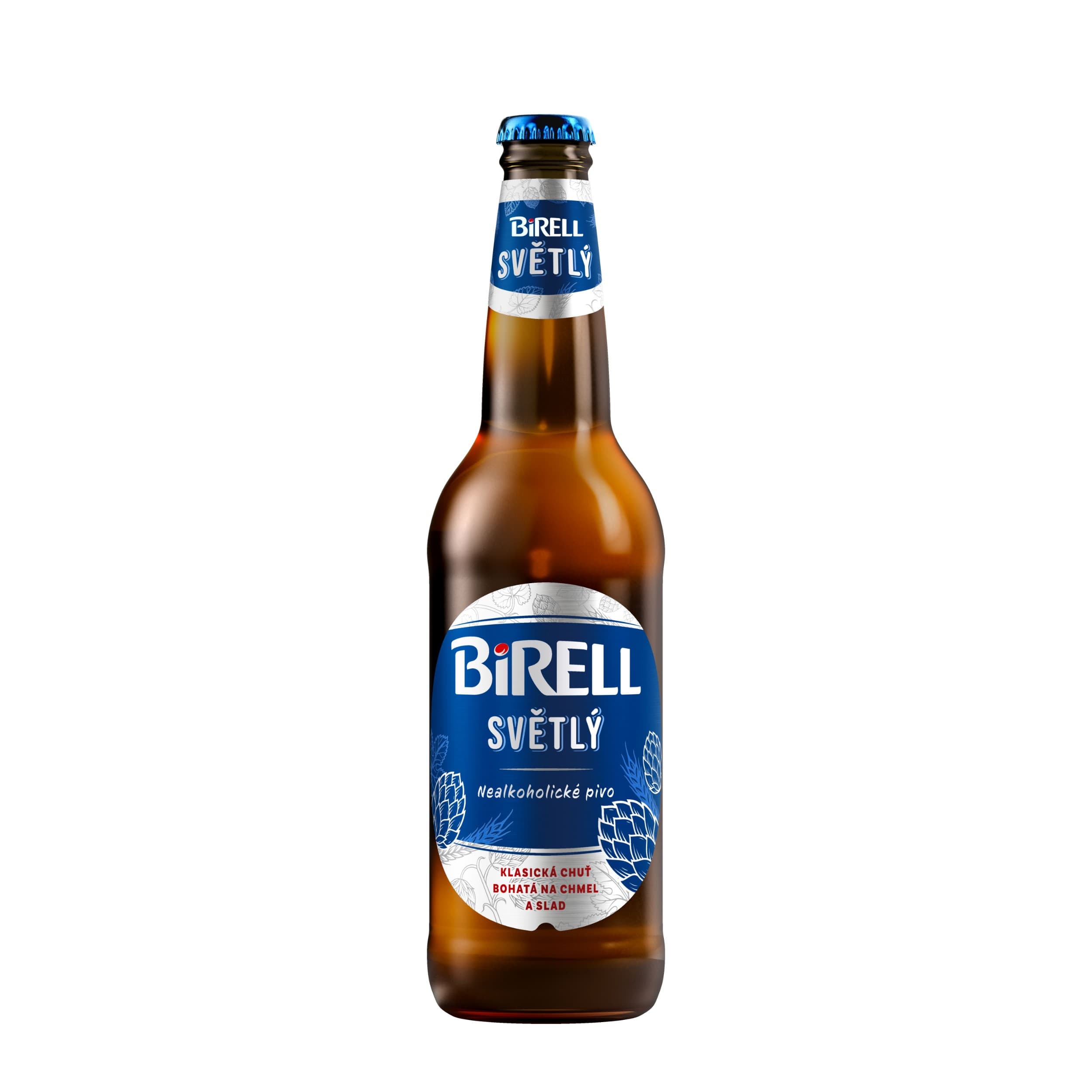 Birell Světlé nealkoholické pivo 0,5 l