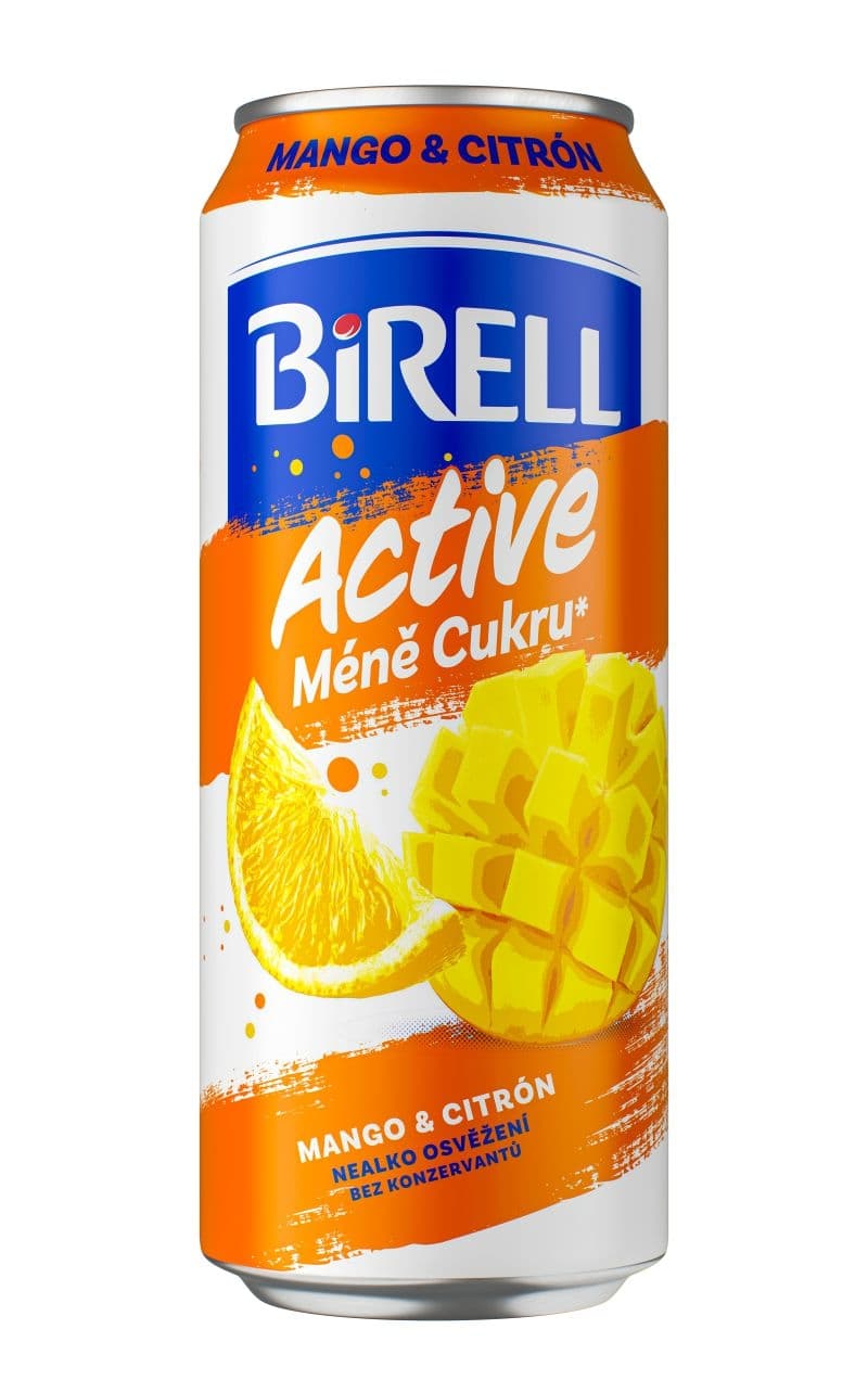 Birell Active Mango & citrón 0,5l
