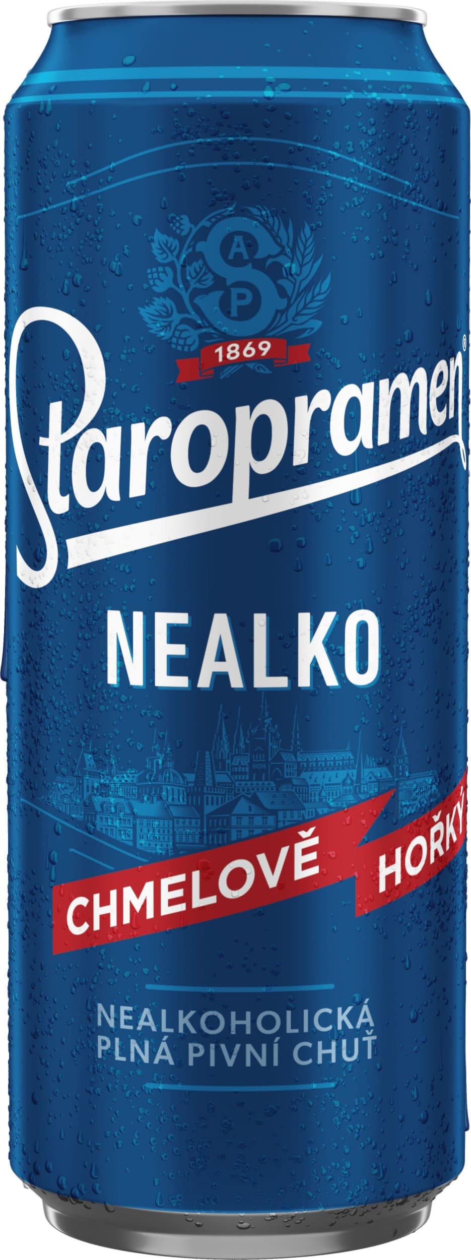 Staropramen Nealko pivo nealkoholické světlé 0,5 l