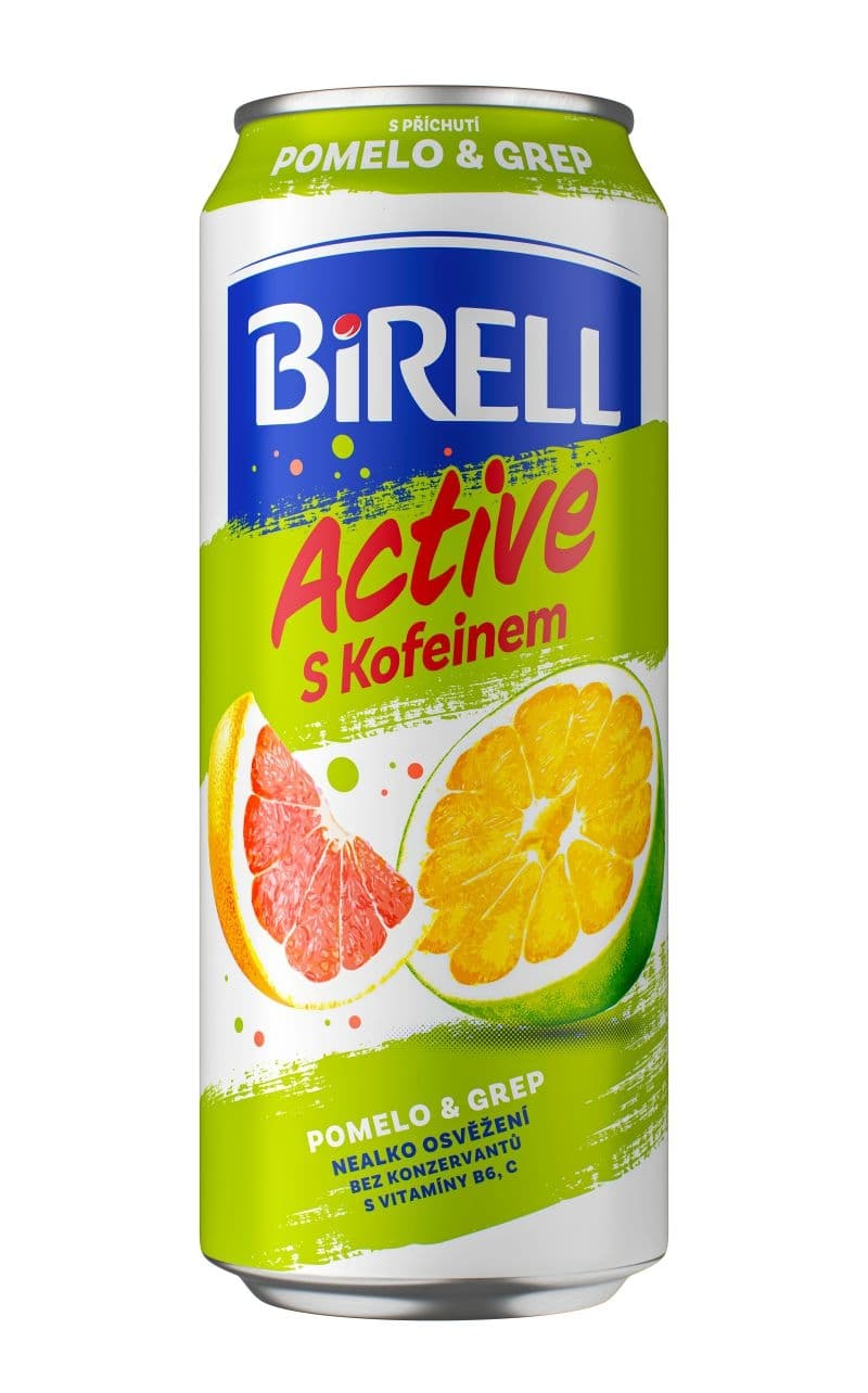 Birell Active S příchutí pomelo & grep 0,5 l
