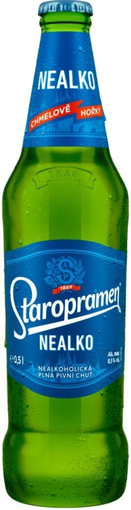 Staropramen Nealko pivo světlé 0,5 l