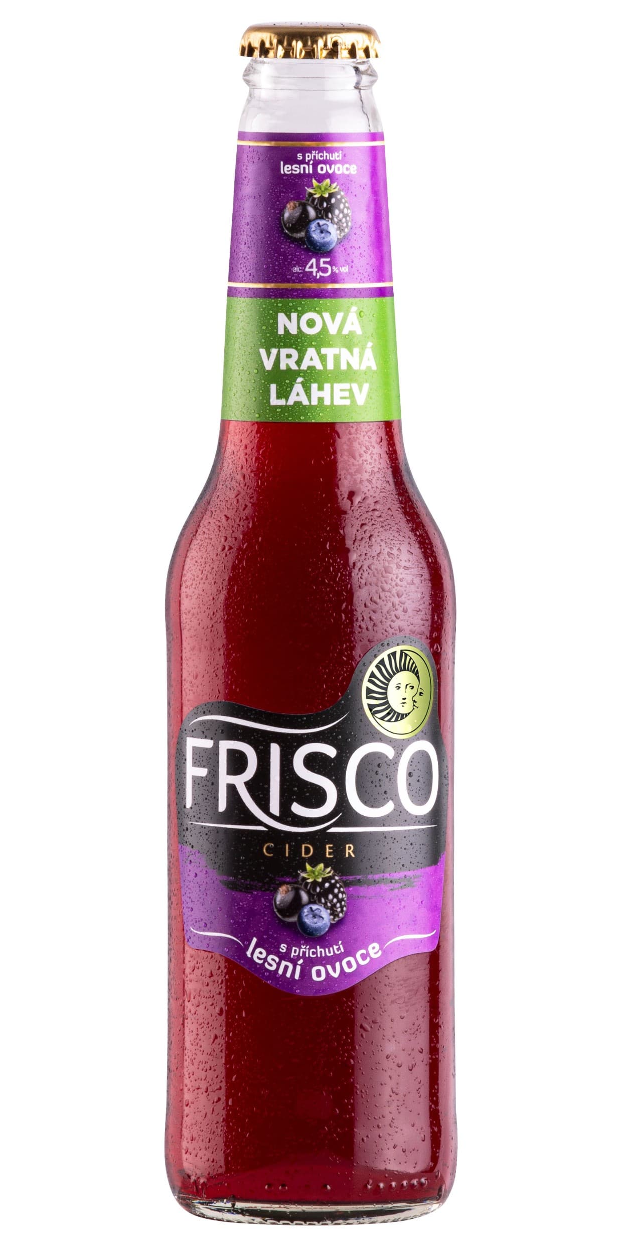 Frisco Cider s příchutí lesní ovoce 0,33 l