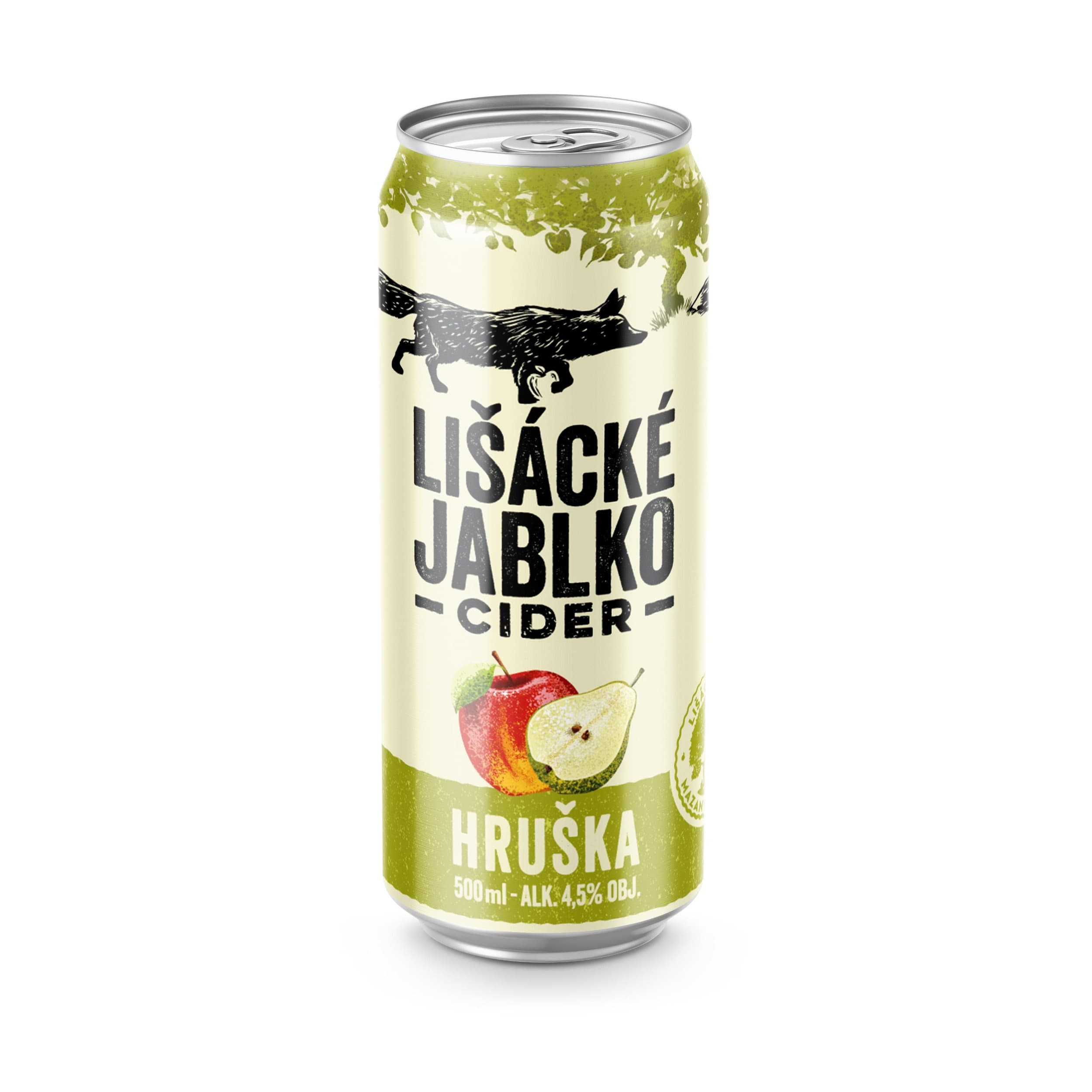 Lišácké jablko Cider hruška 0,5 l