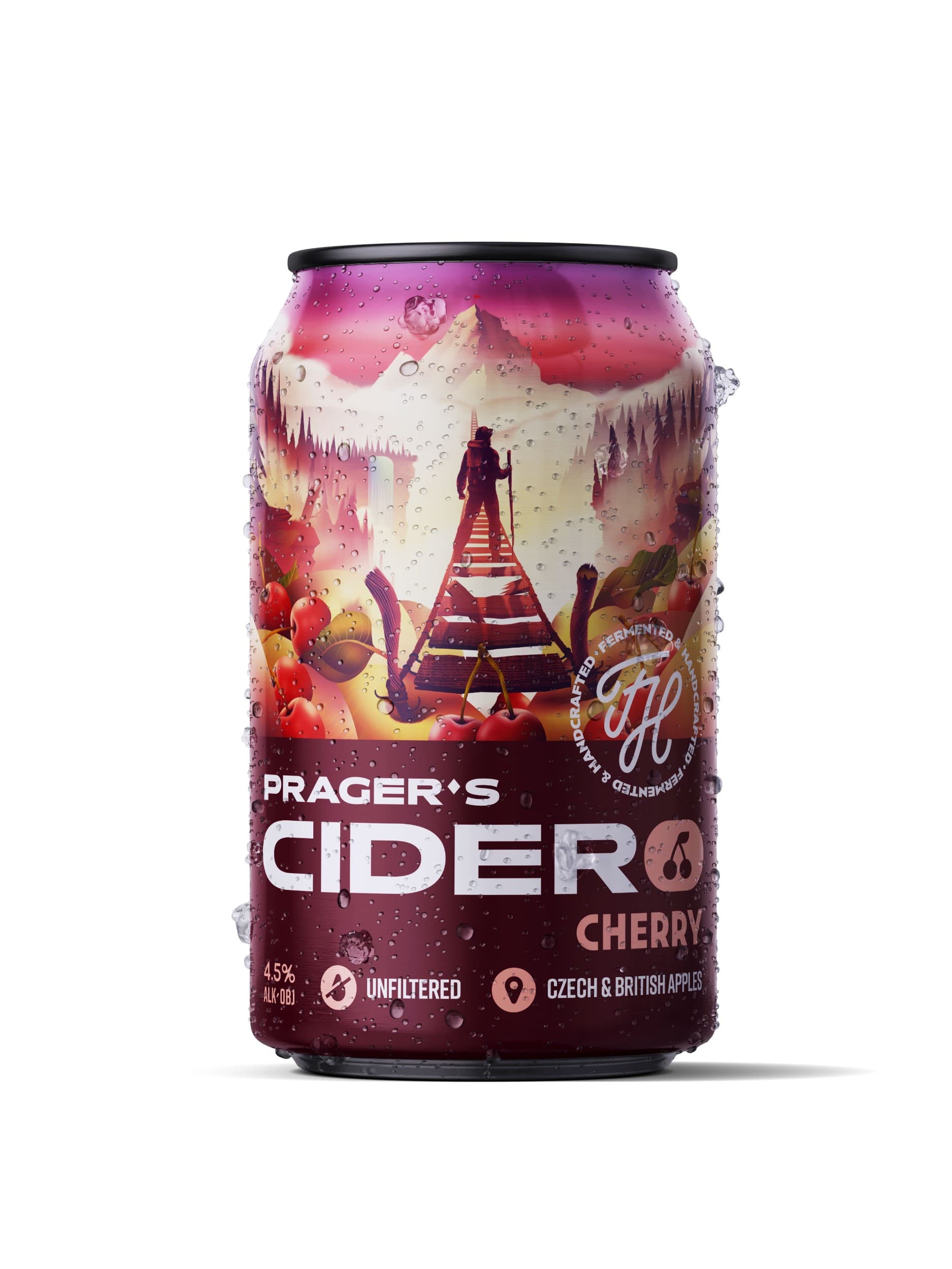 PRAGER'S CIDER VIŠEŇ 0,33l plech