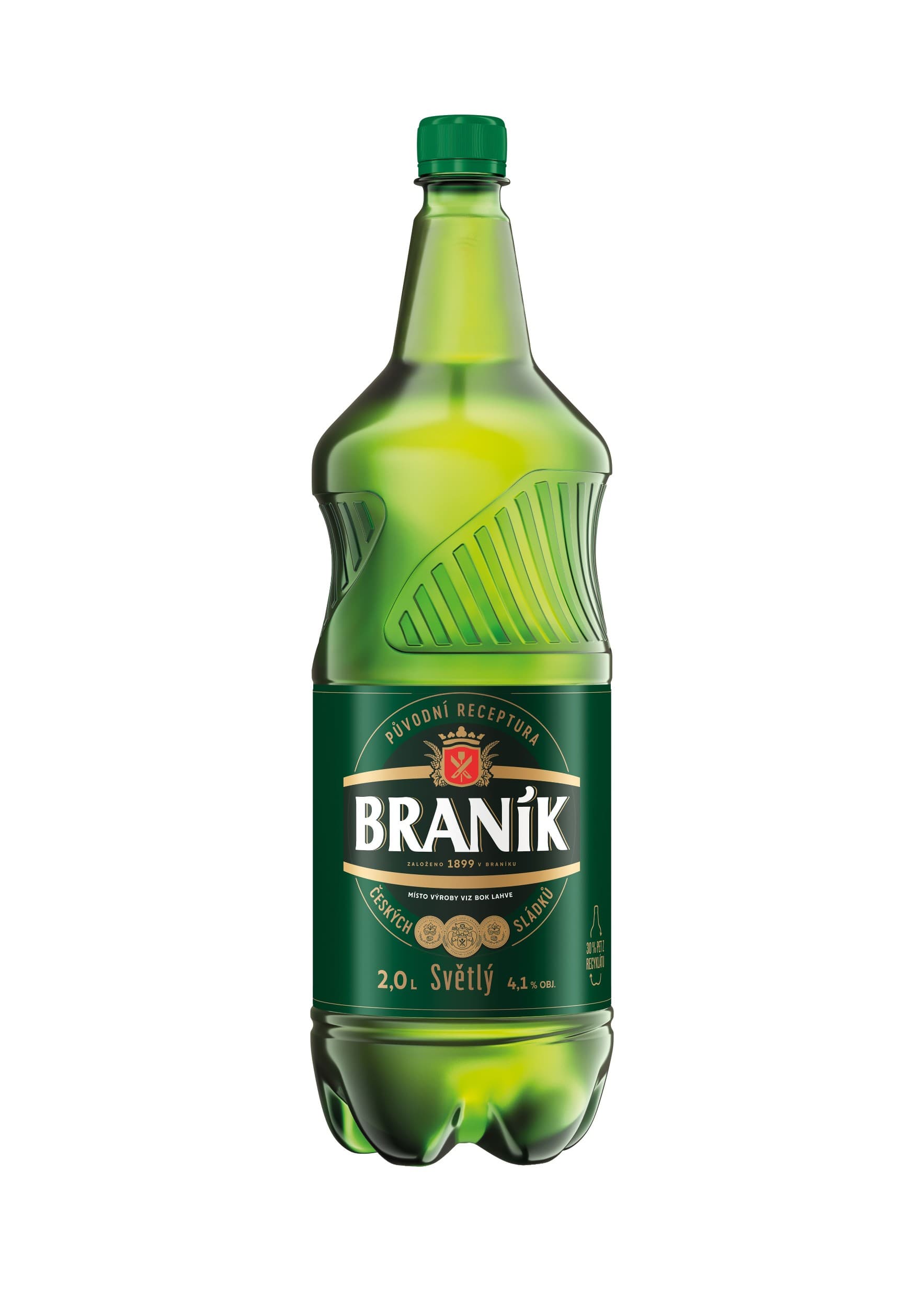 Braník Pivo výčepní světlé 2 l