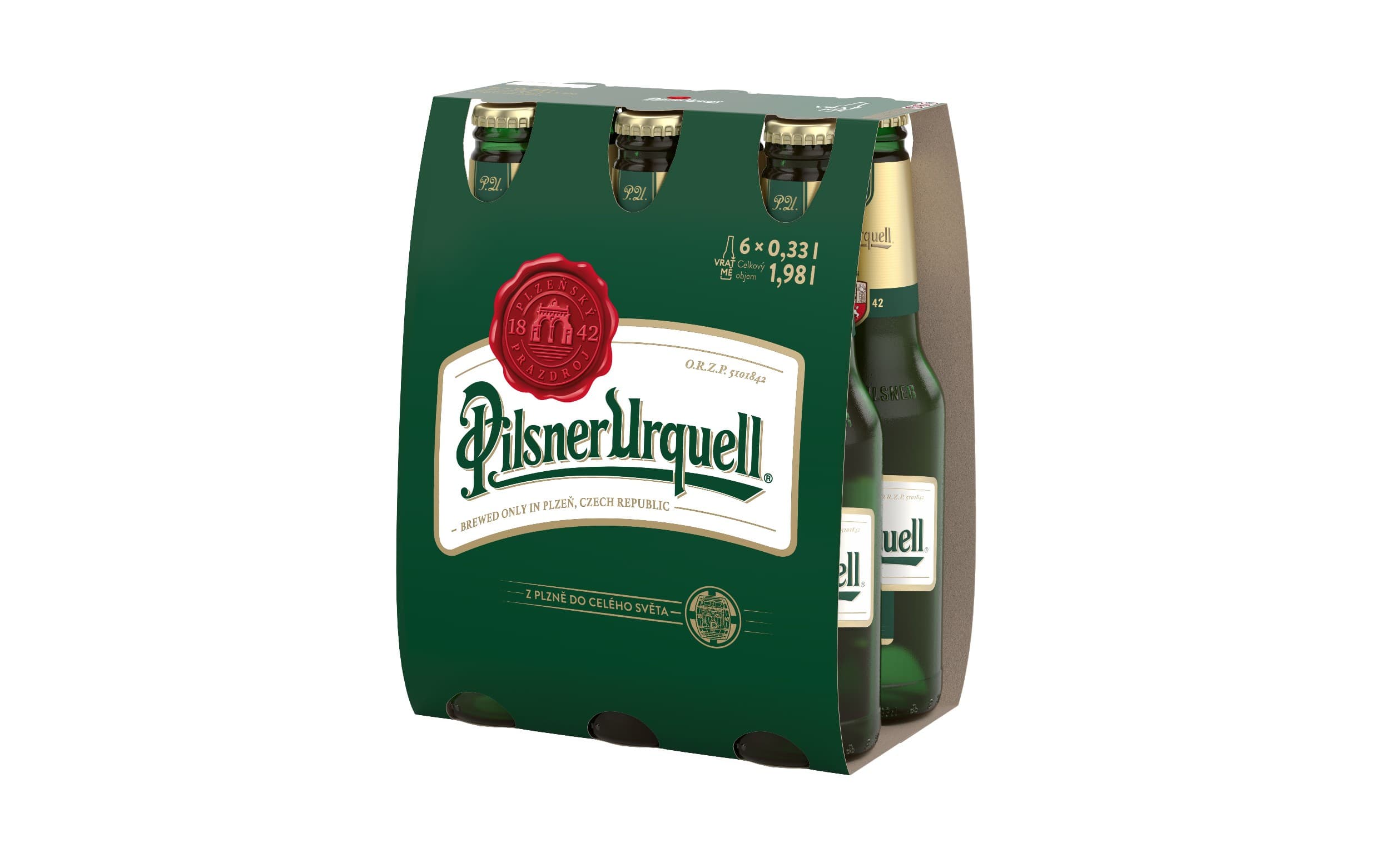 Pilsner Urquell 6x0,33l sklo