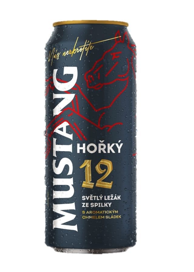 Mustang Hořký 12 0,5 l plech