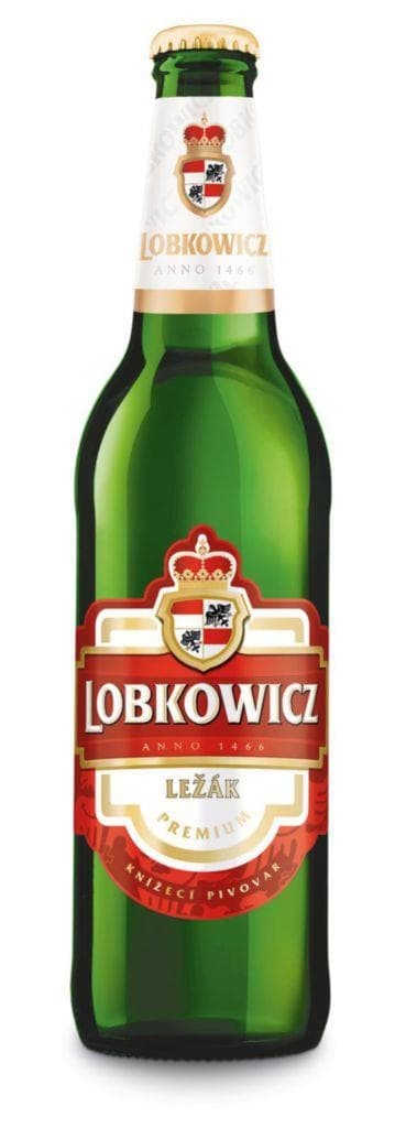 Lobkowicz Premium světlý ležák pivo 0,5 l