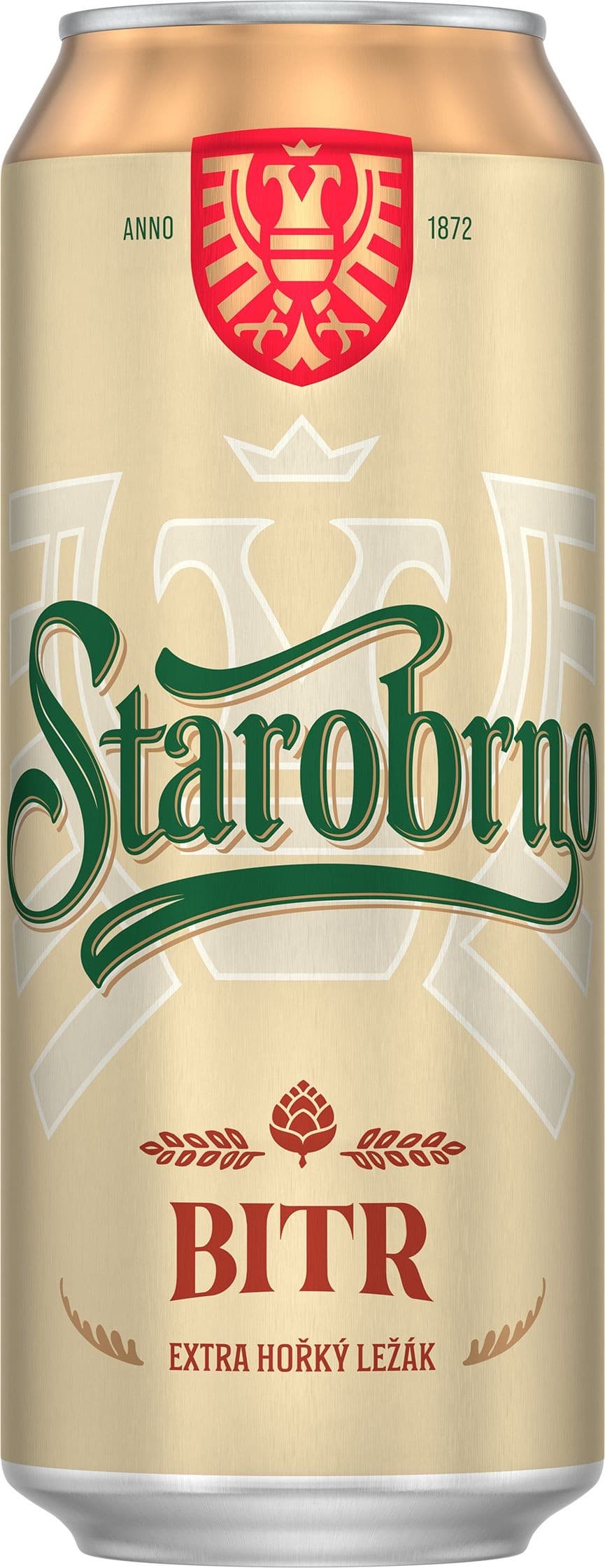Starobrno BITR v plechu 0,5l