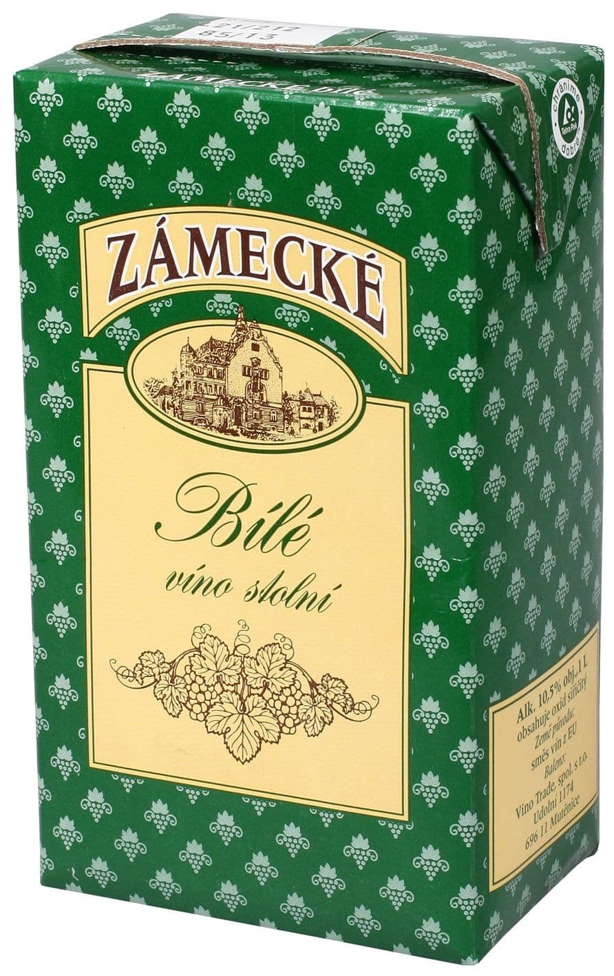 Zámecké bílé víno 1 l