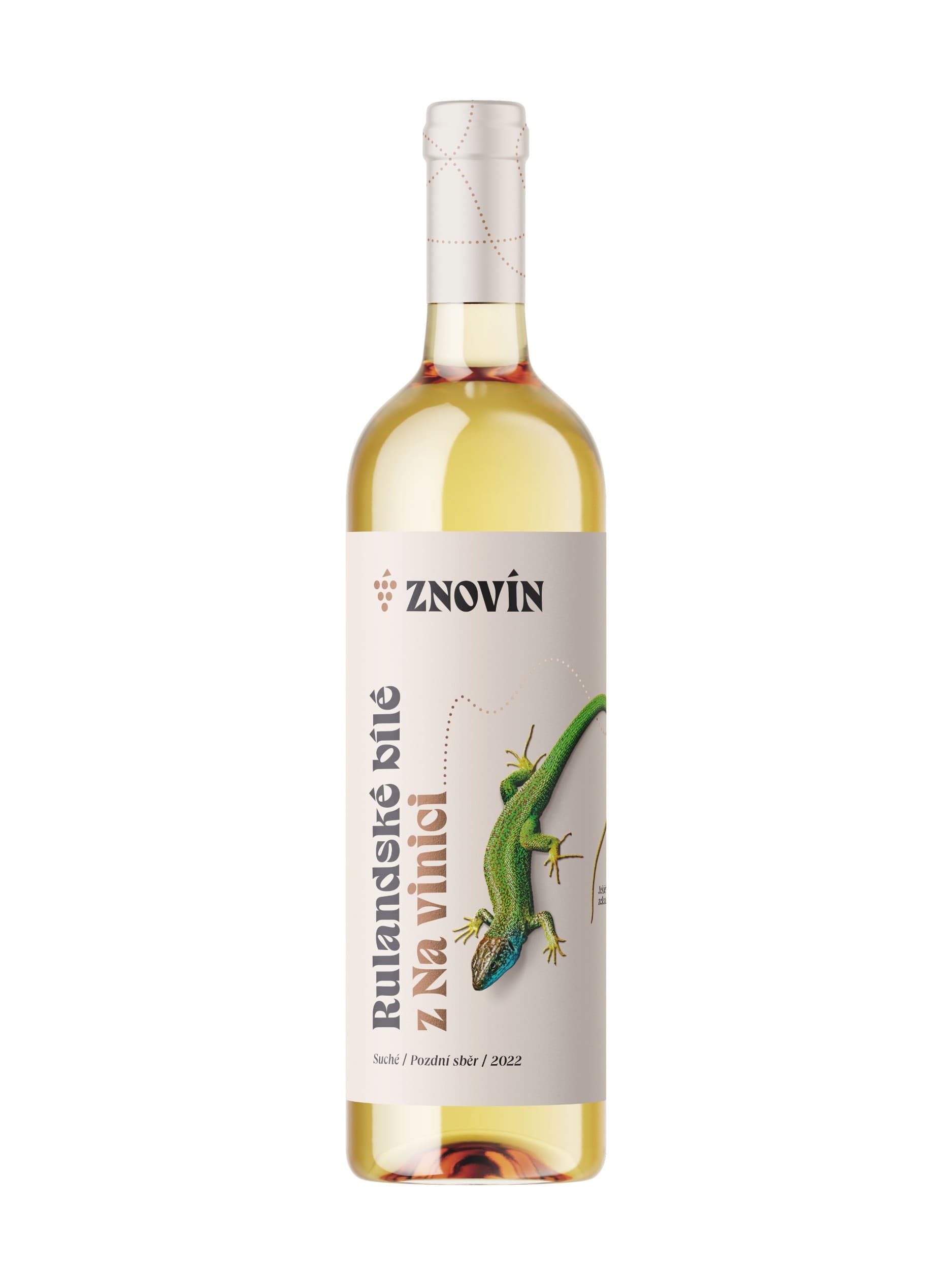 Znovín Znojmo Lacerta Rulandské bílé pozdní sběr 750 ml