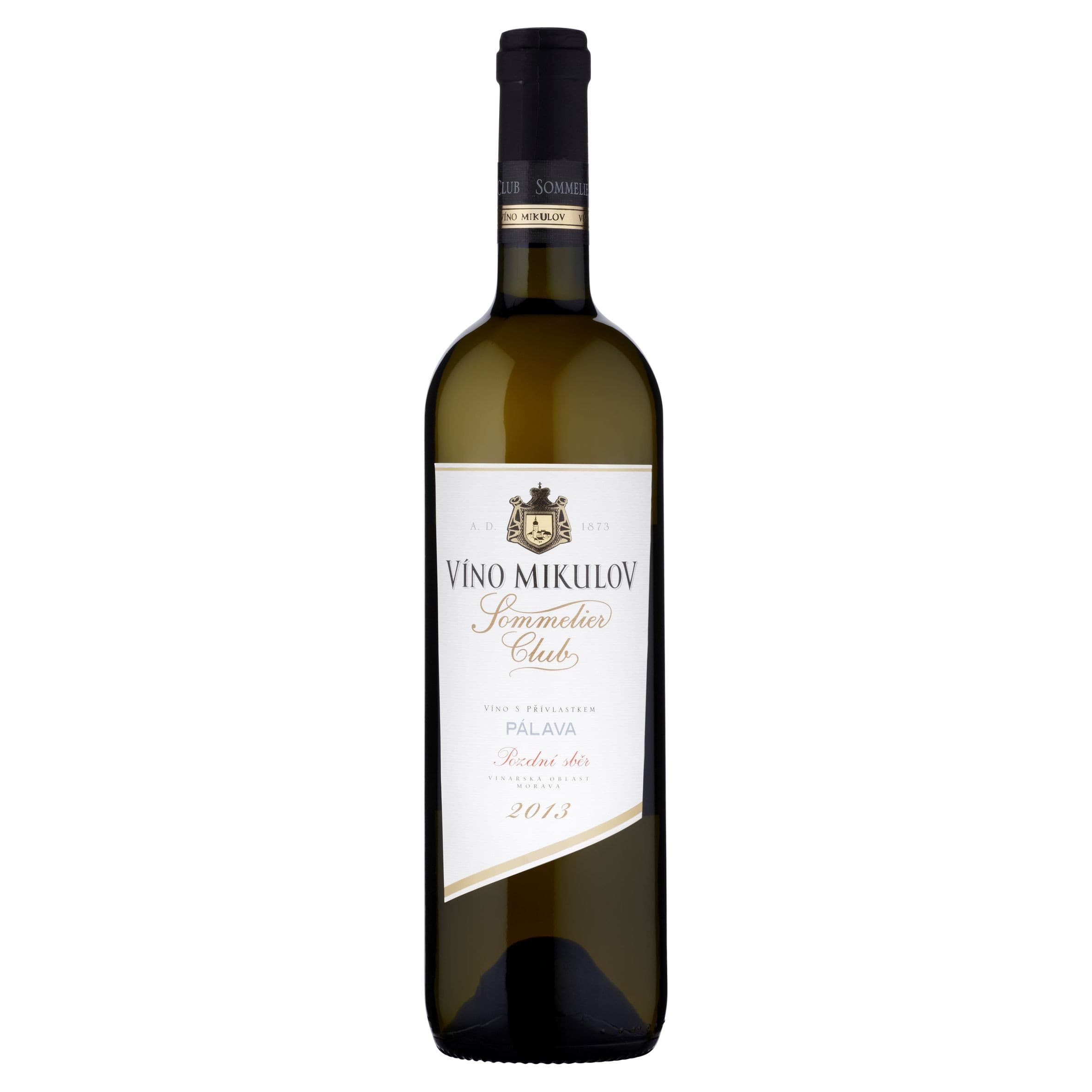 Víno Mikulov Sommelier Club Pálava pozdní sběr 750 ml