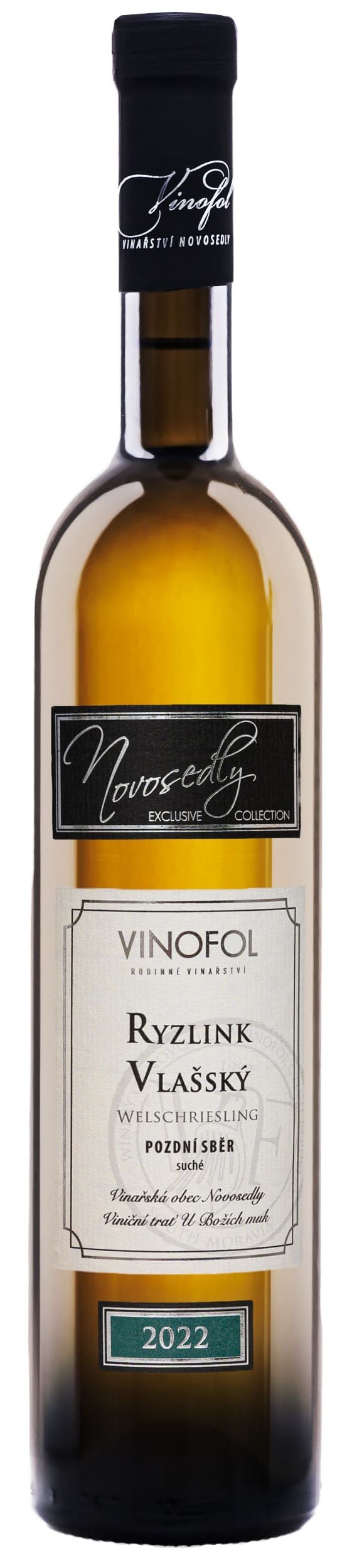 Vinofol Ryzlink vlašský pozdní sběr 750 ml