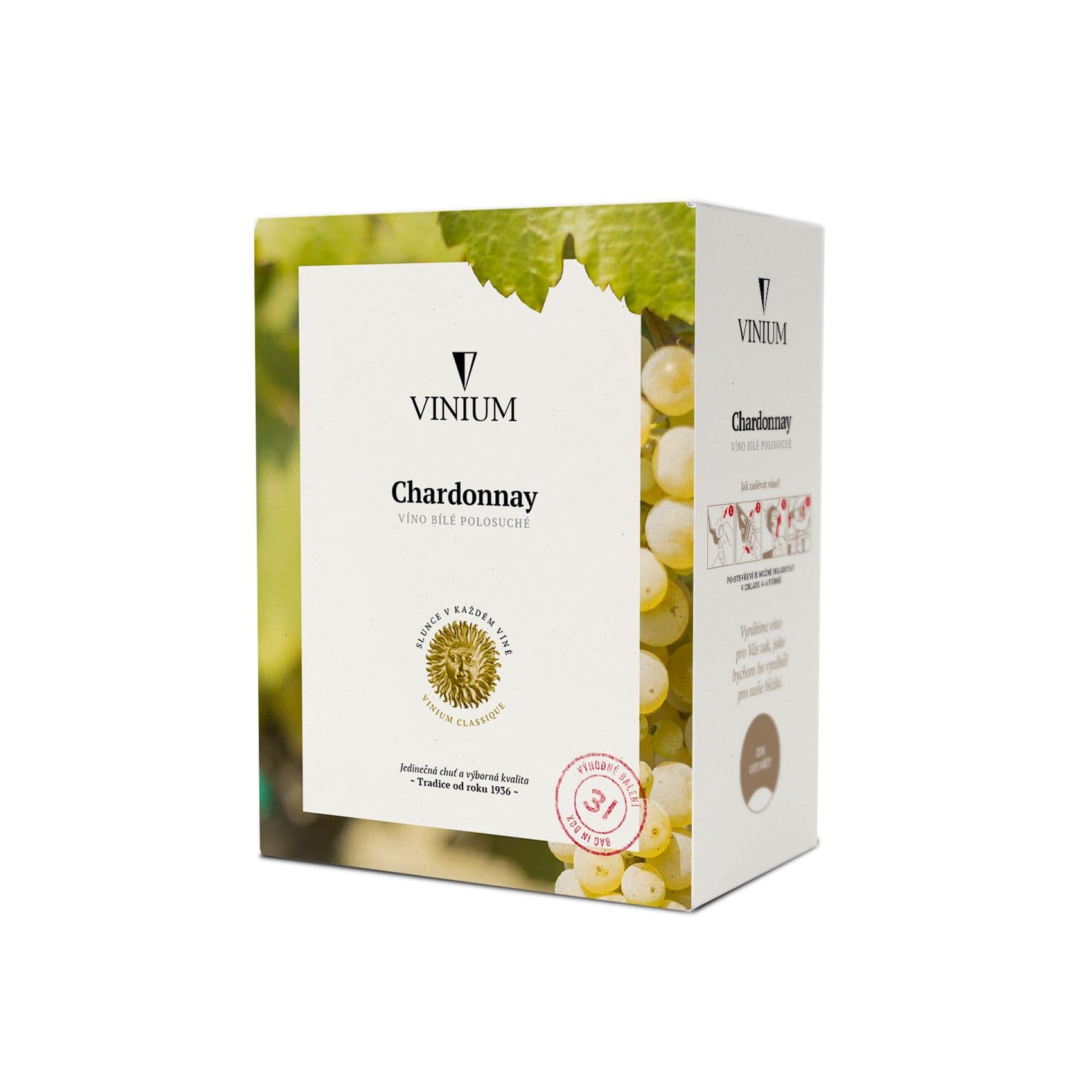 Vinium Bib-Chardonnay 3 l