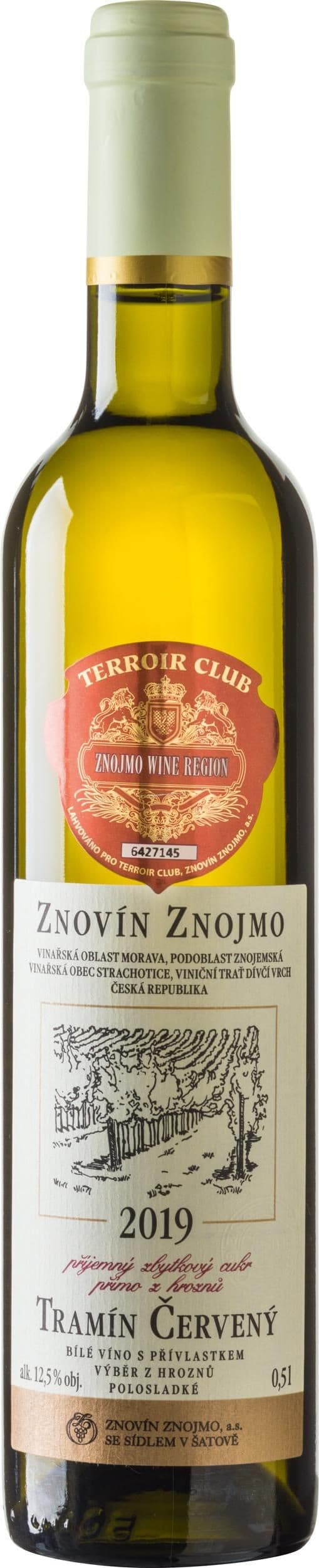Tramín červený Výběr z hroznů 0,5 l