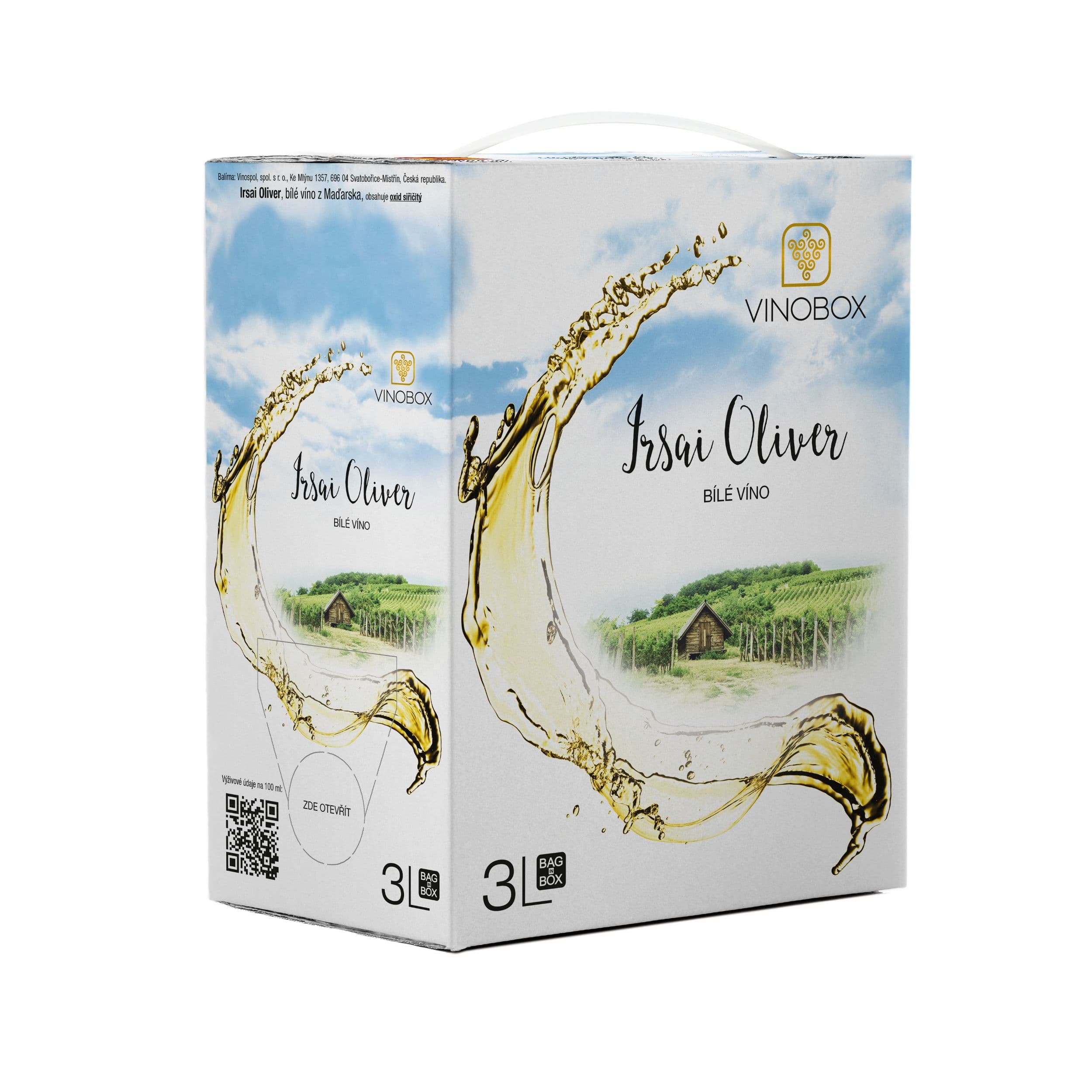 Irsai Oliver BiB Vinobox 3l