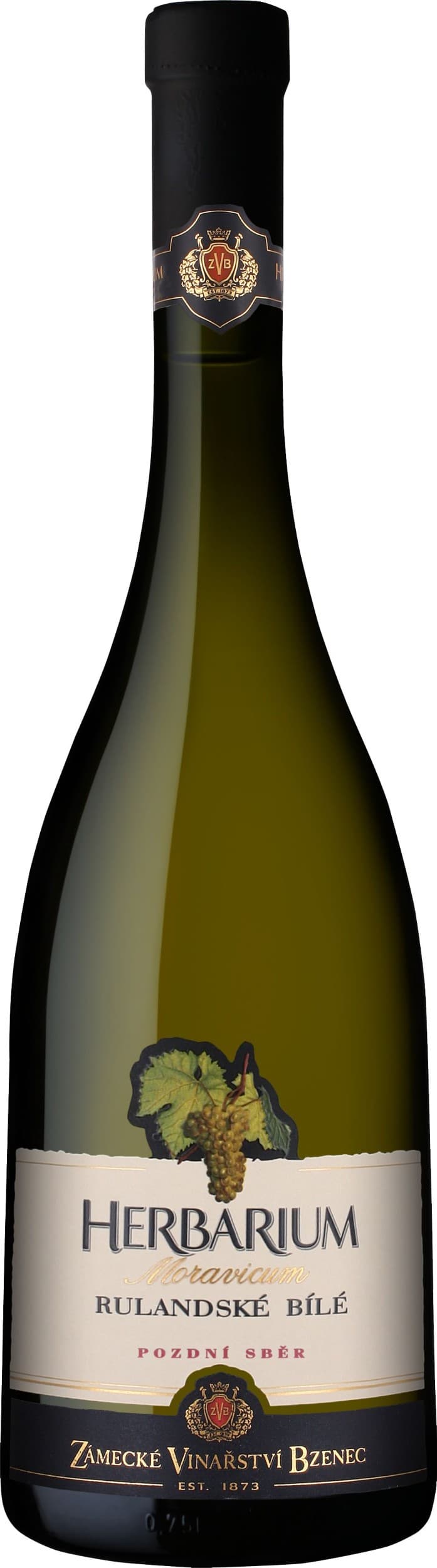 Zámecké Vinařství Herbarium Moravicum Ryzlink rýnský pozdní sběr 750 ml