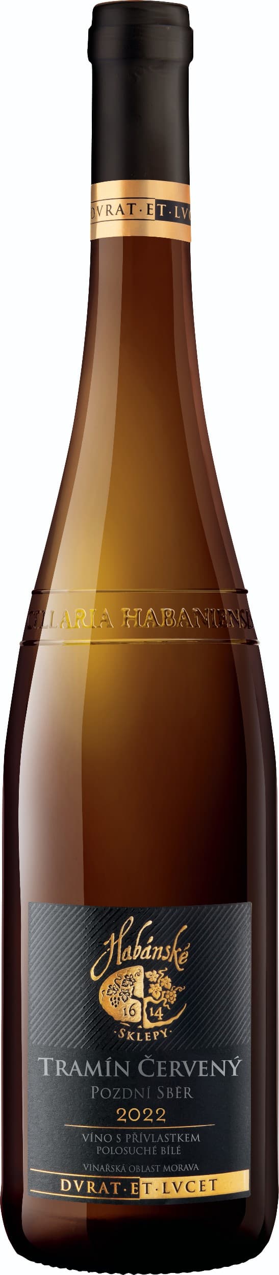 Habánské Sklepy Tramín červený pozdní sběr 750 ml