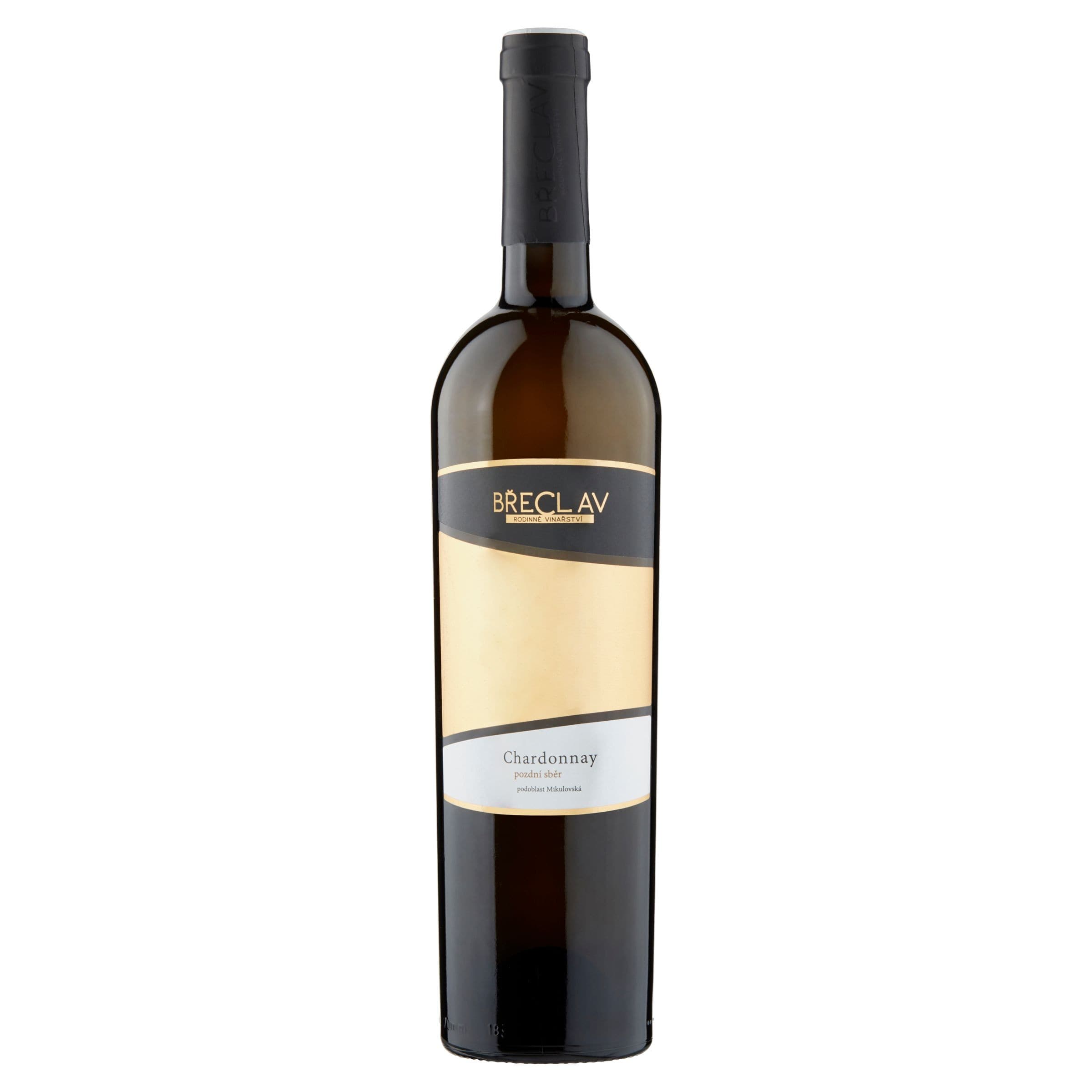 Rodinné vinařství Břeclav Chardonnay pozdní sběr 0,75 l