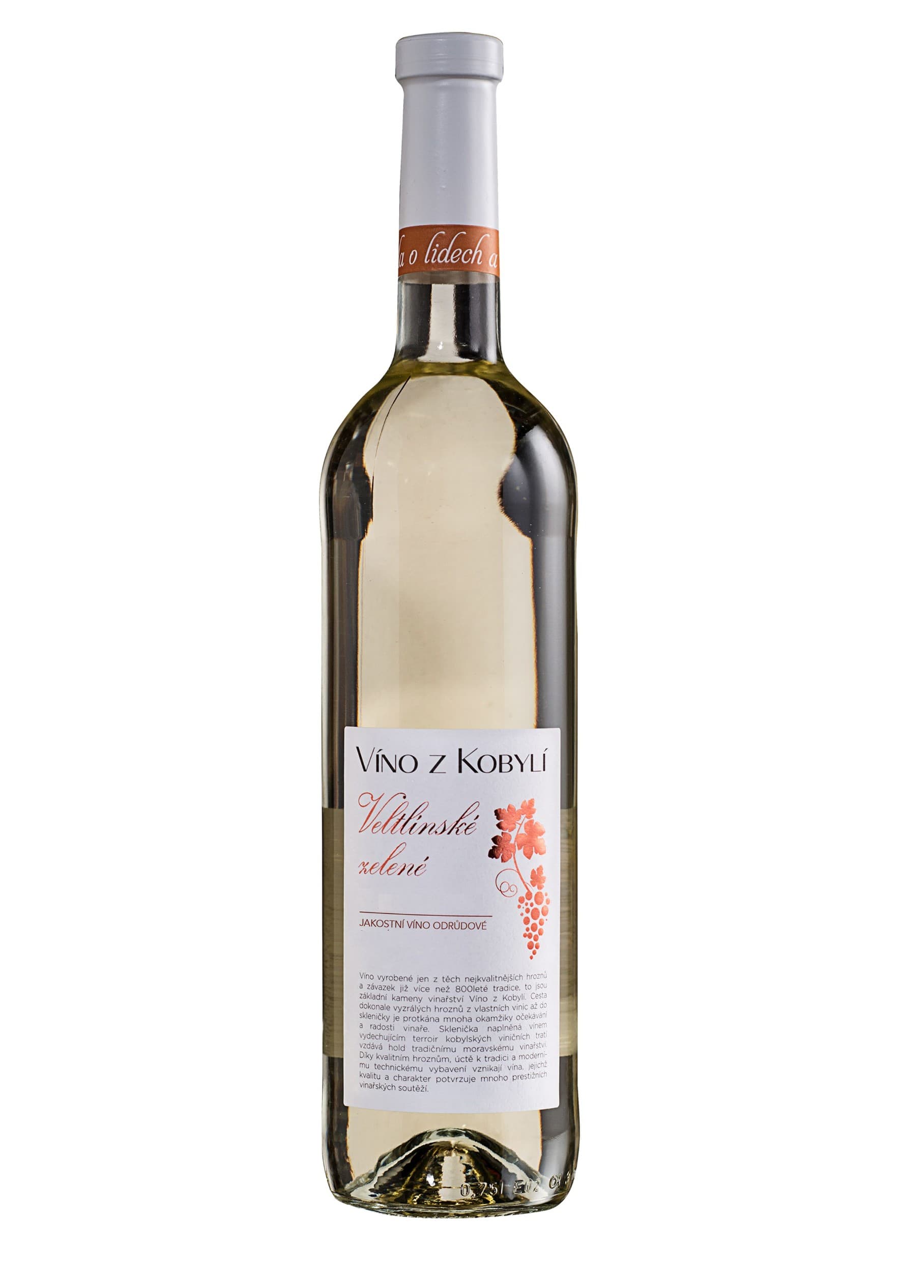 Víno Z Kobylí Veltlínksé zelené GALLERY 0,75l